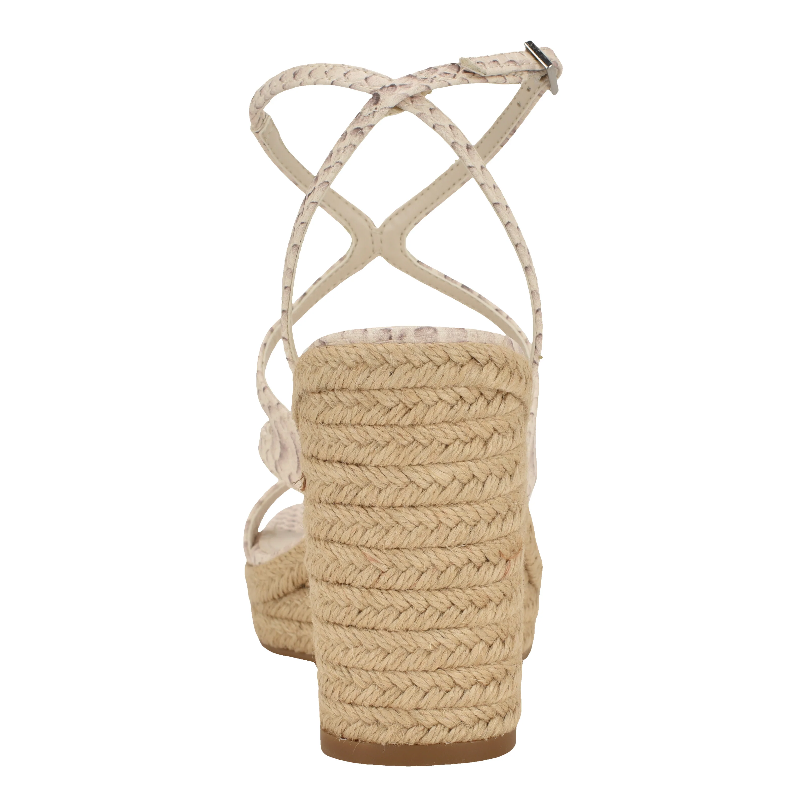 NINE WEST ADRIANE3 NATURAL MULTI/SNK PU XK/SNL681 - Image 3