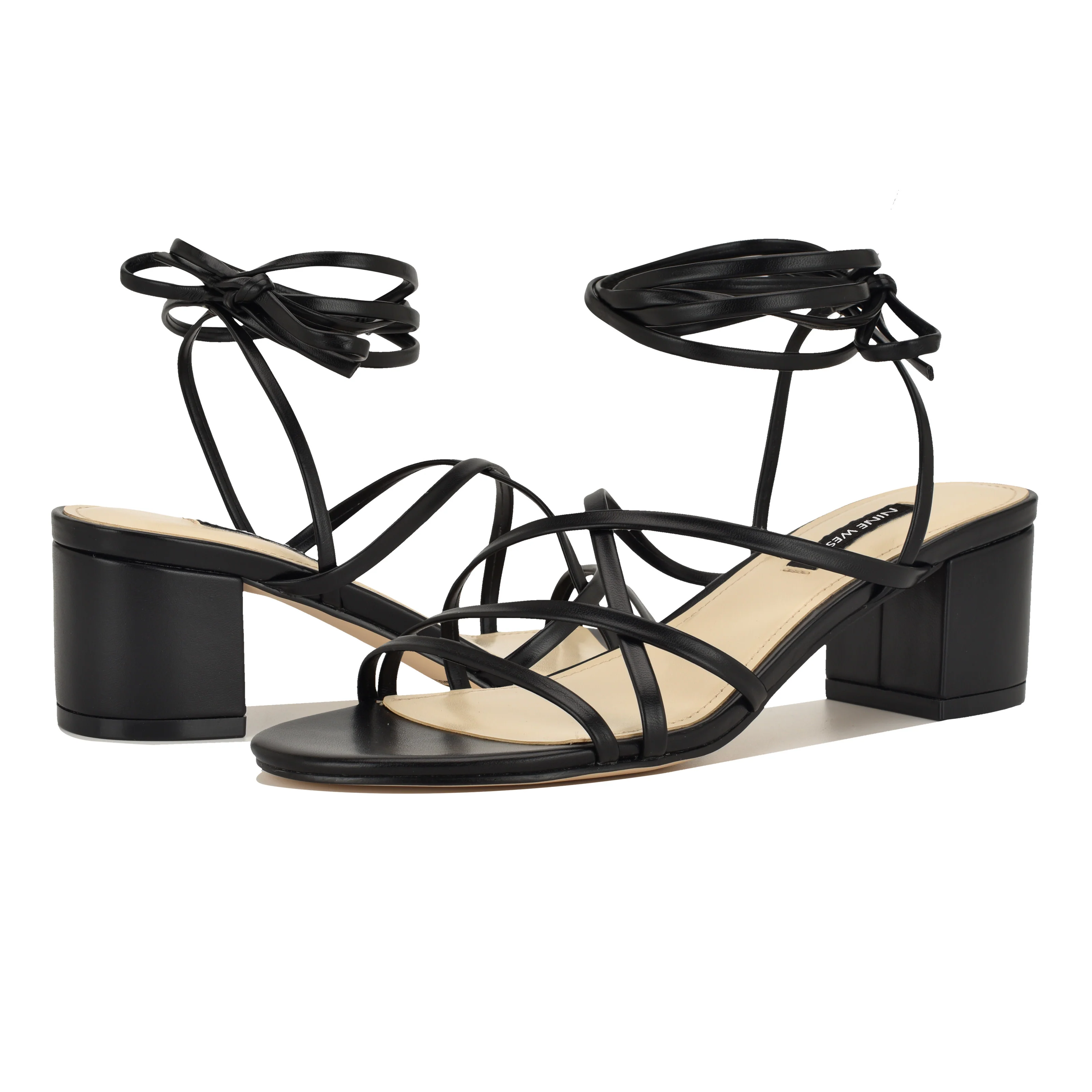 NINE WEST ALOUD3 BLACK/JC SOFT SUPER NAPPA PU - Image 7