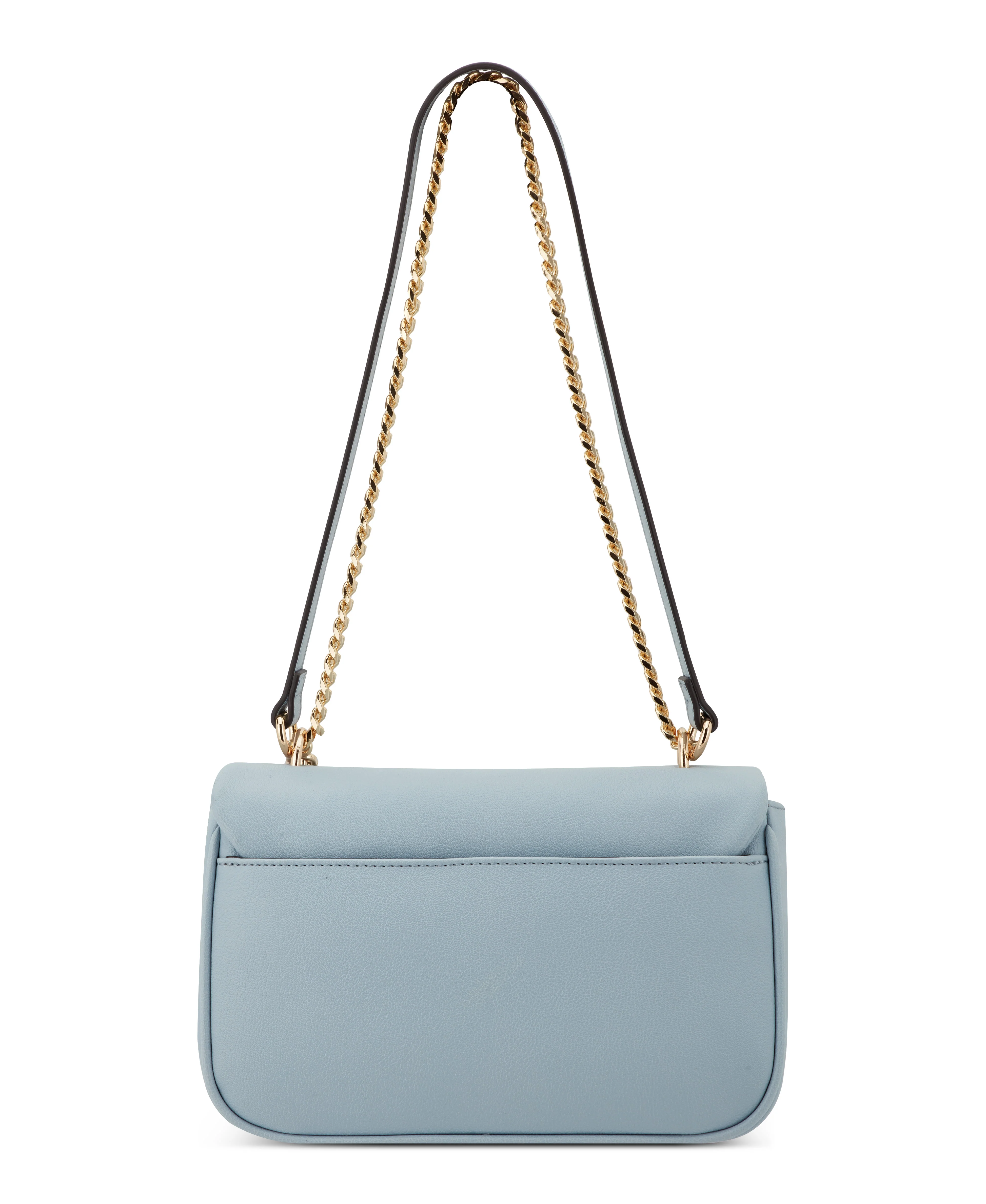 NINE WEST HANDBAGS AZELIE CONVERTIBLE FLAP ICE BLUE - Image 3