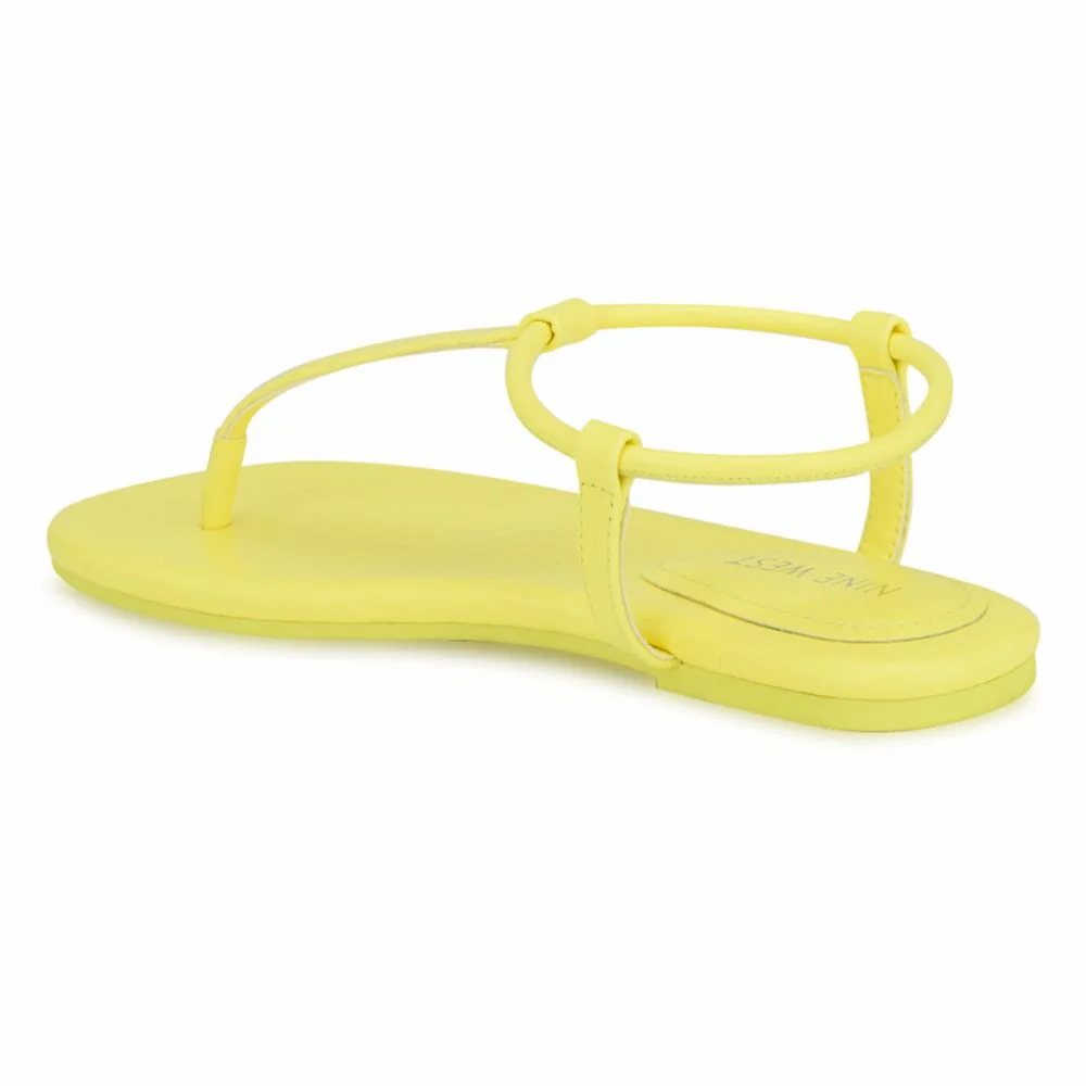 Nine West BASSIE3 NEON YELLOW/NEON SUPER NAPPA P - Image 3