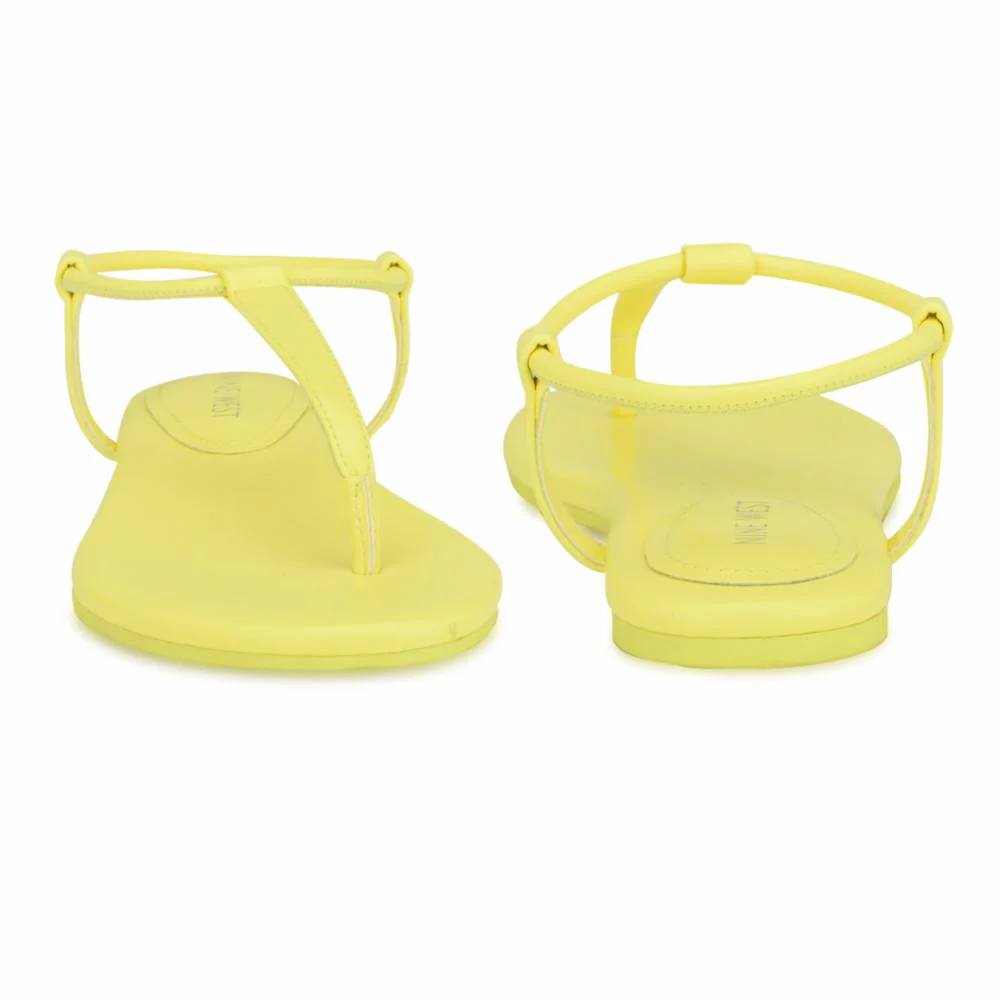 Nine West BASSIE3 NEON YELLOW/NEON SUPER NAPPA P - Image 4