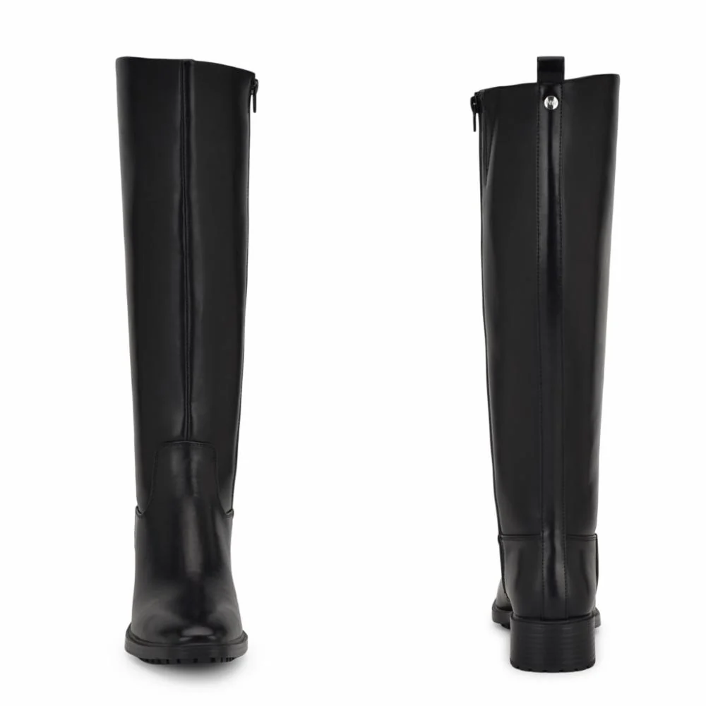 Nine West BLONDY3 BLACK/SATINS PU S10278 - Image 4