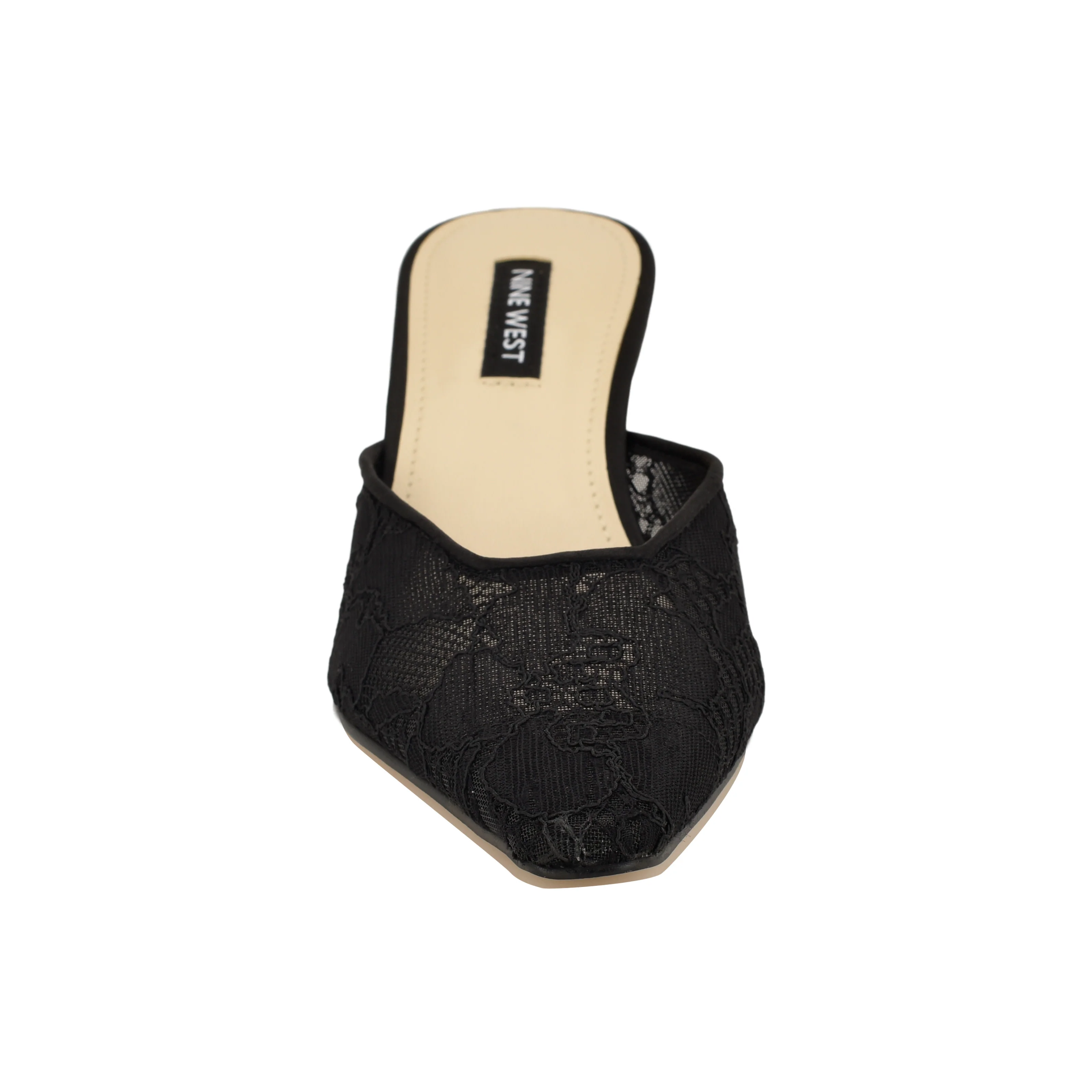 NINE WEST CAMENLANP2 BLACK BLACK/BLACK/LACE MESH HN - Image 4
