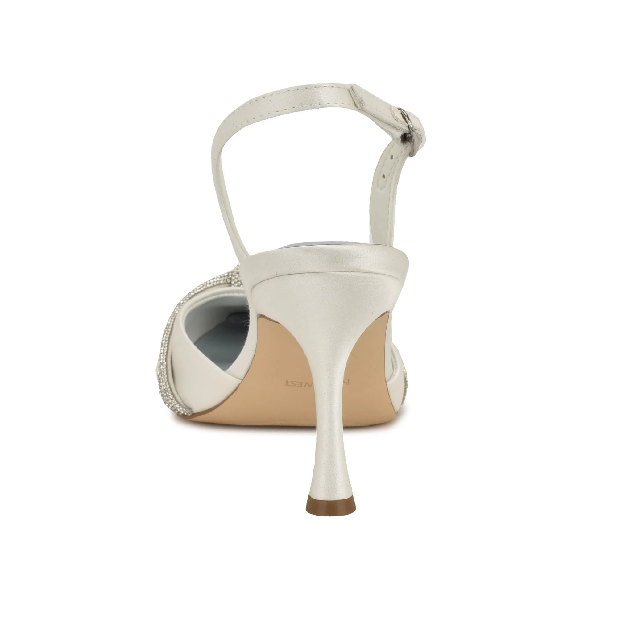 Nine West DEBY7 WHITE/ELEGANT LUX SATIN VF - Image 3