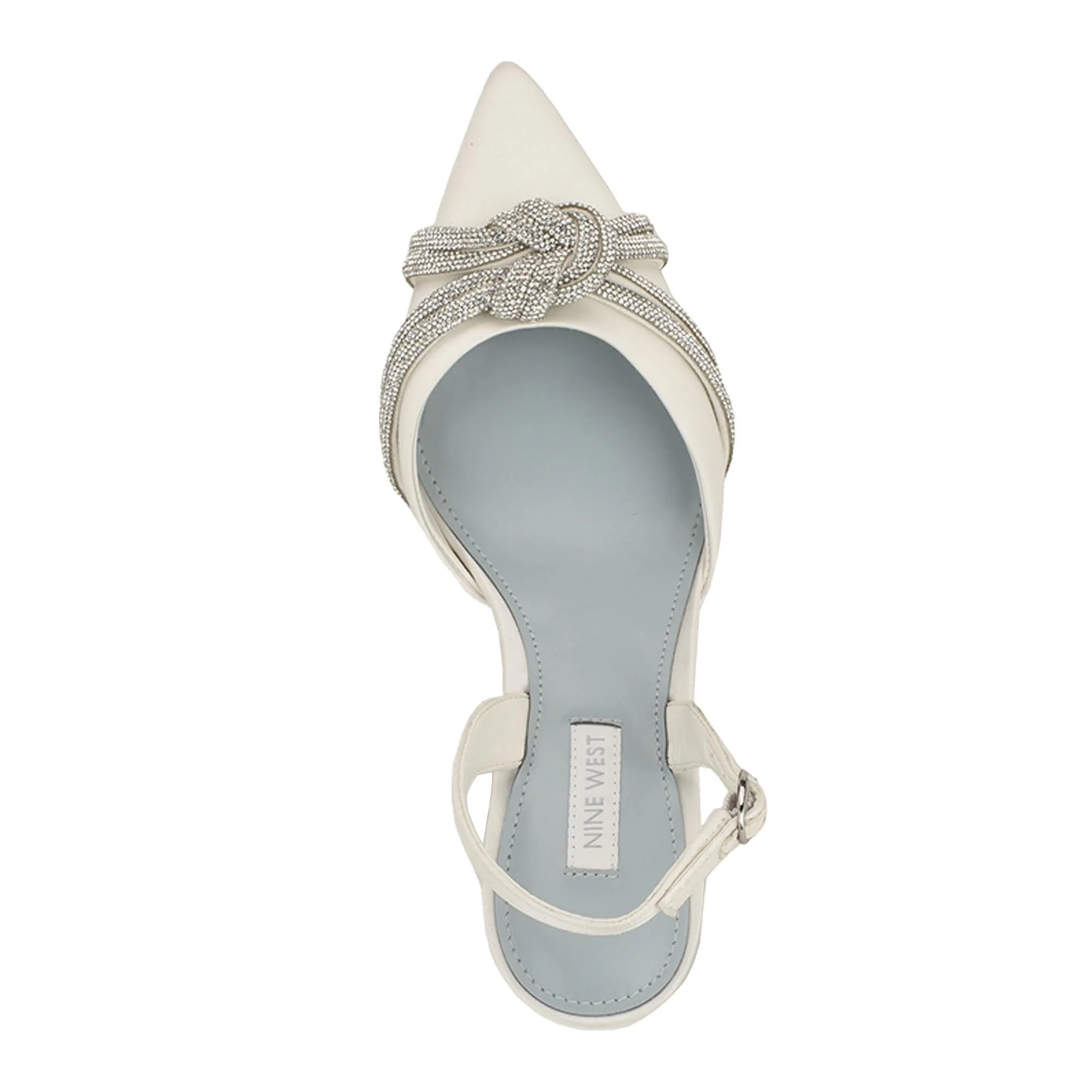 Nine West DEBY7 WHITE/ELEGANT LUX SATIN VF - Image 4