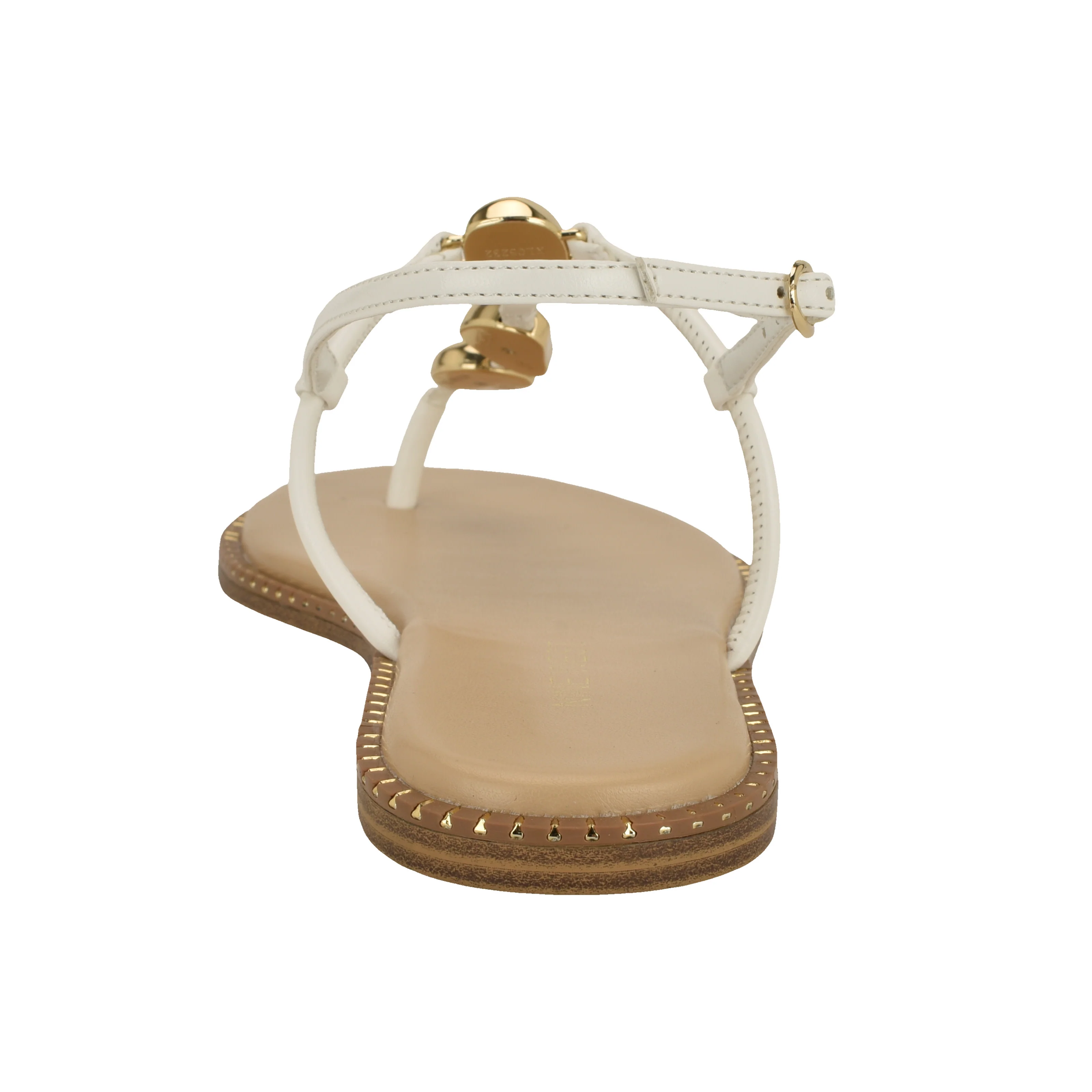 NINE WEST DERIKA3 WHITE/SHINY SUPER NAPPA PU - Image 3