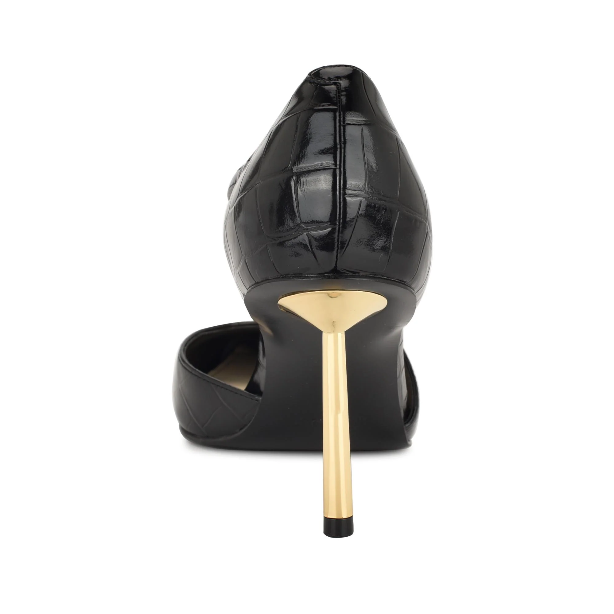 Nine West DOLEN3 BLACK/SHINY SIENA CROCO PU - Image 3