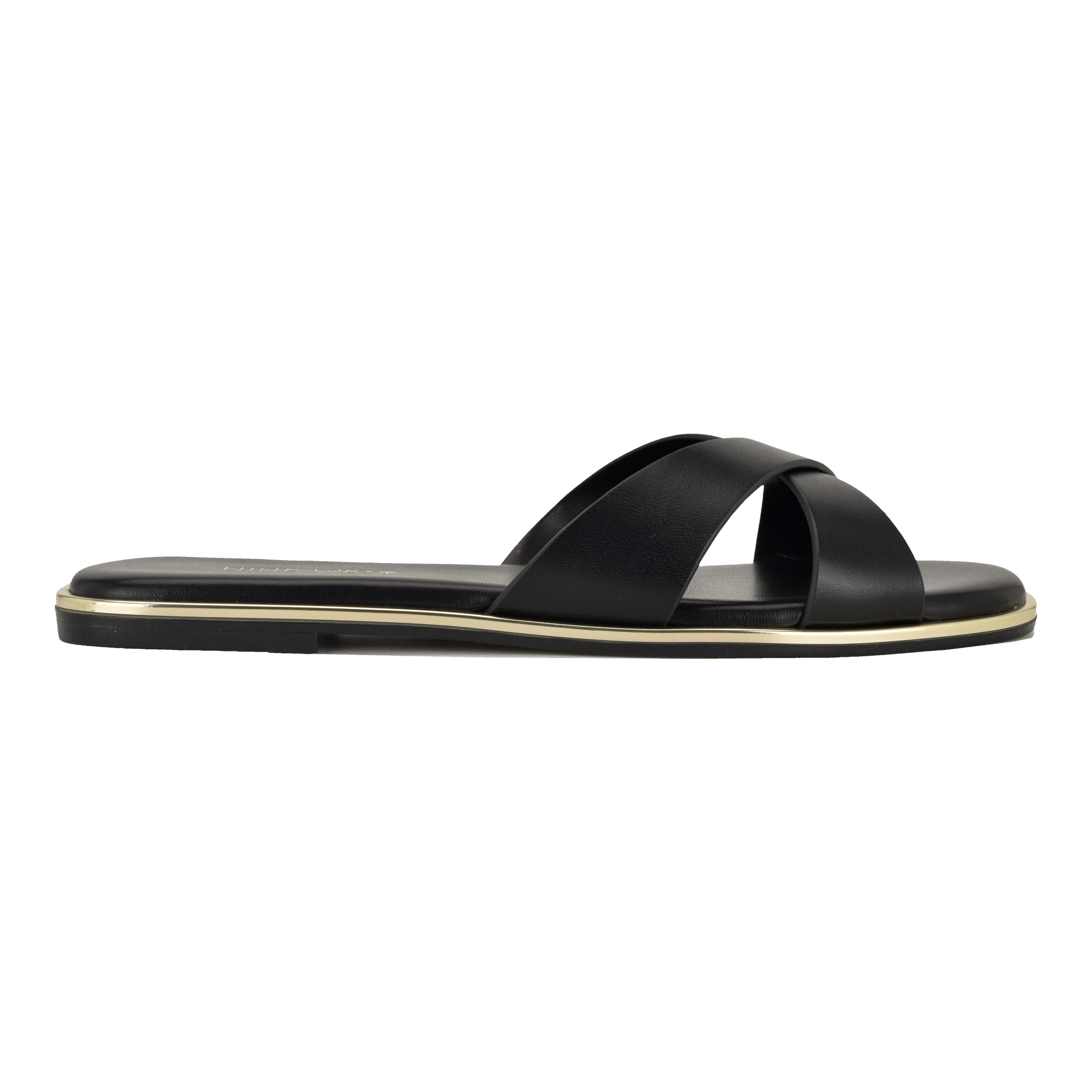 NINE WEST EDENY3 BLACK/SUPER NAPPA PU