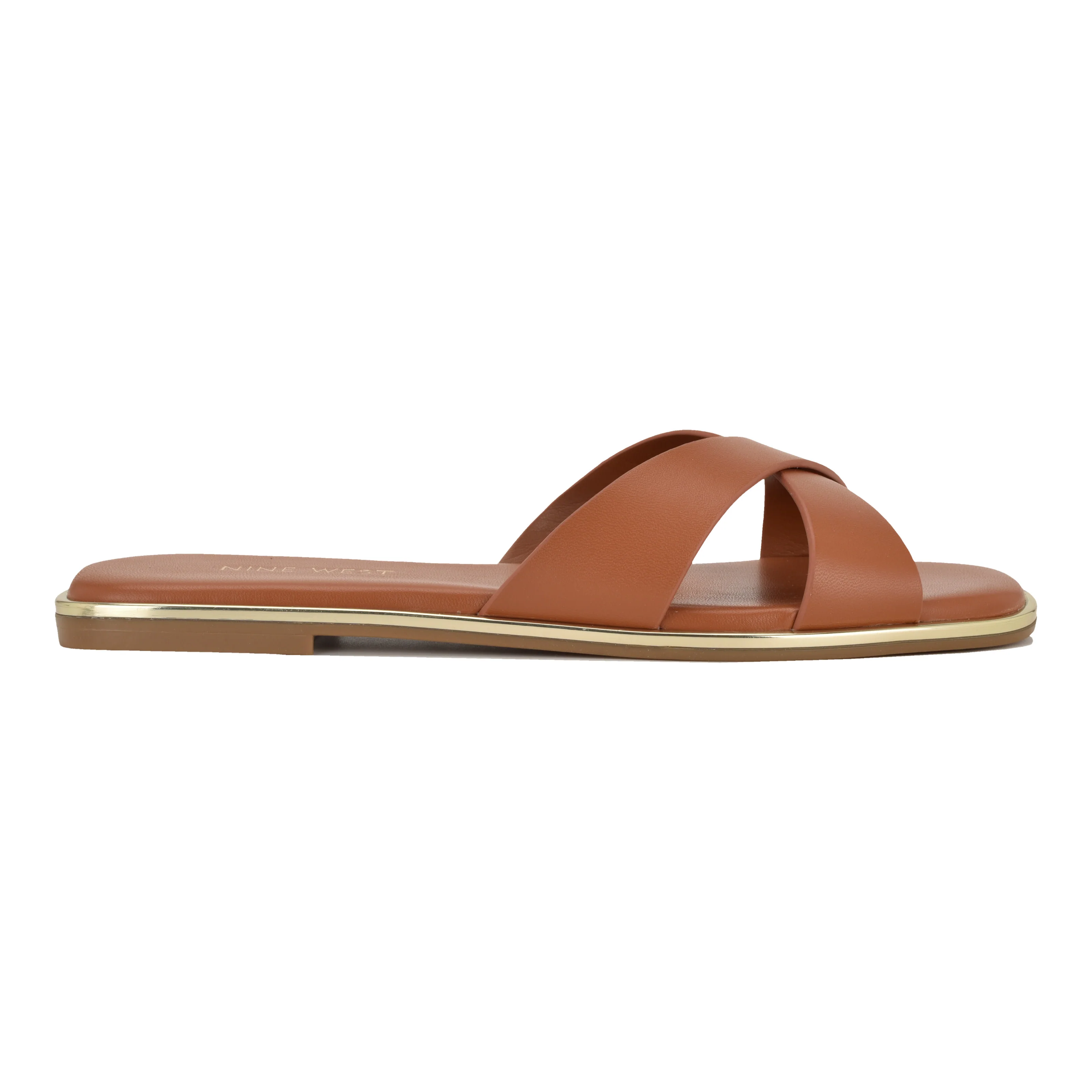 NINE WEST EDENY3 BROWN89756/SUPER NAPPA PU
