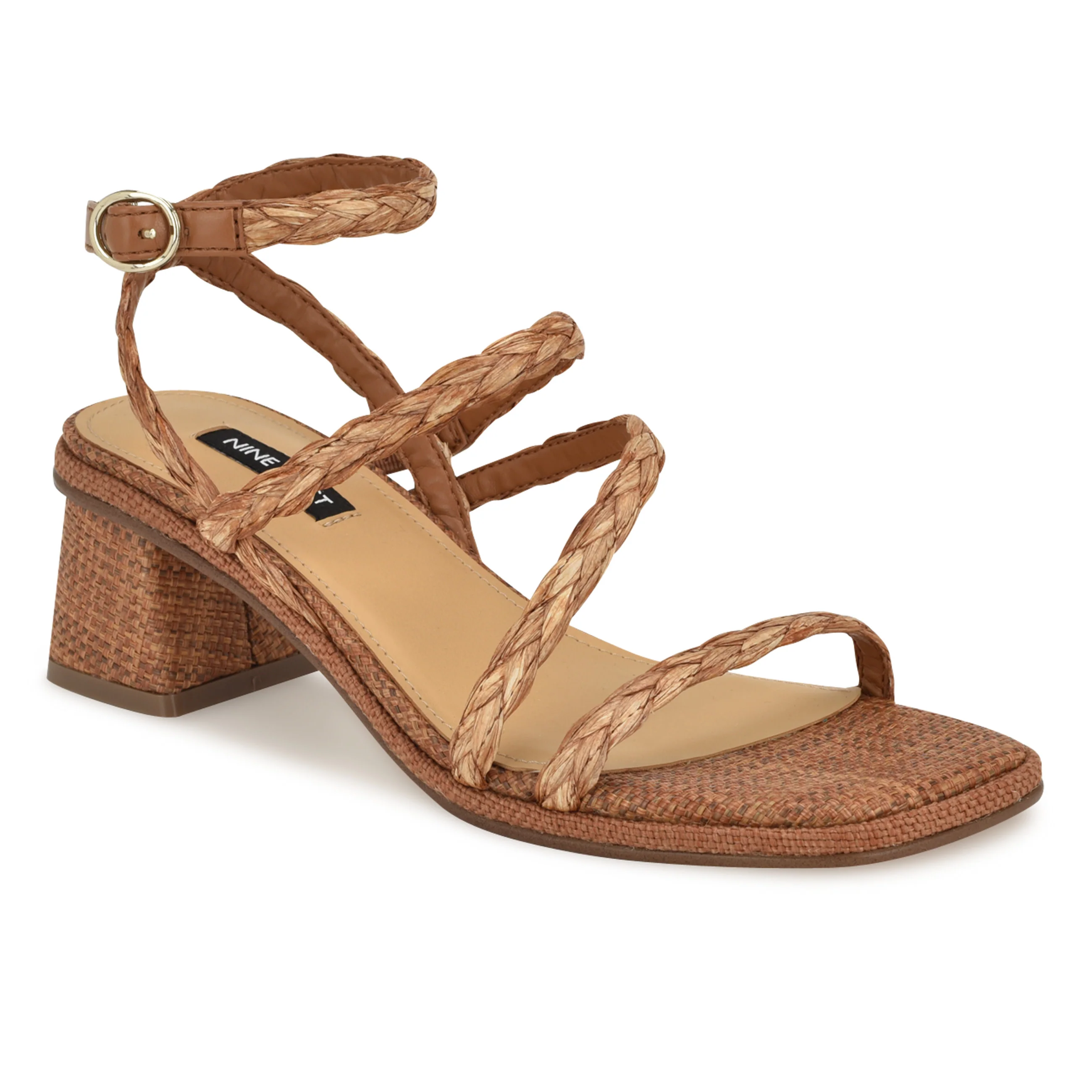 NINE WEST EMOLLY3 DK BROWN237/QY AUG/31WOVEN RAF - Image 2