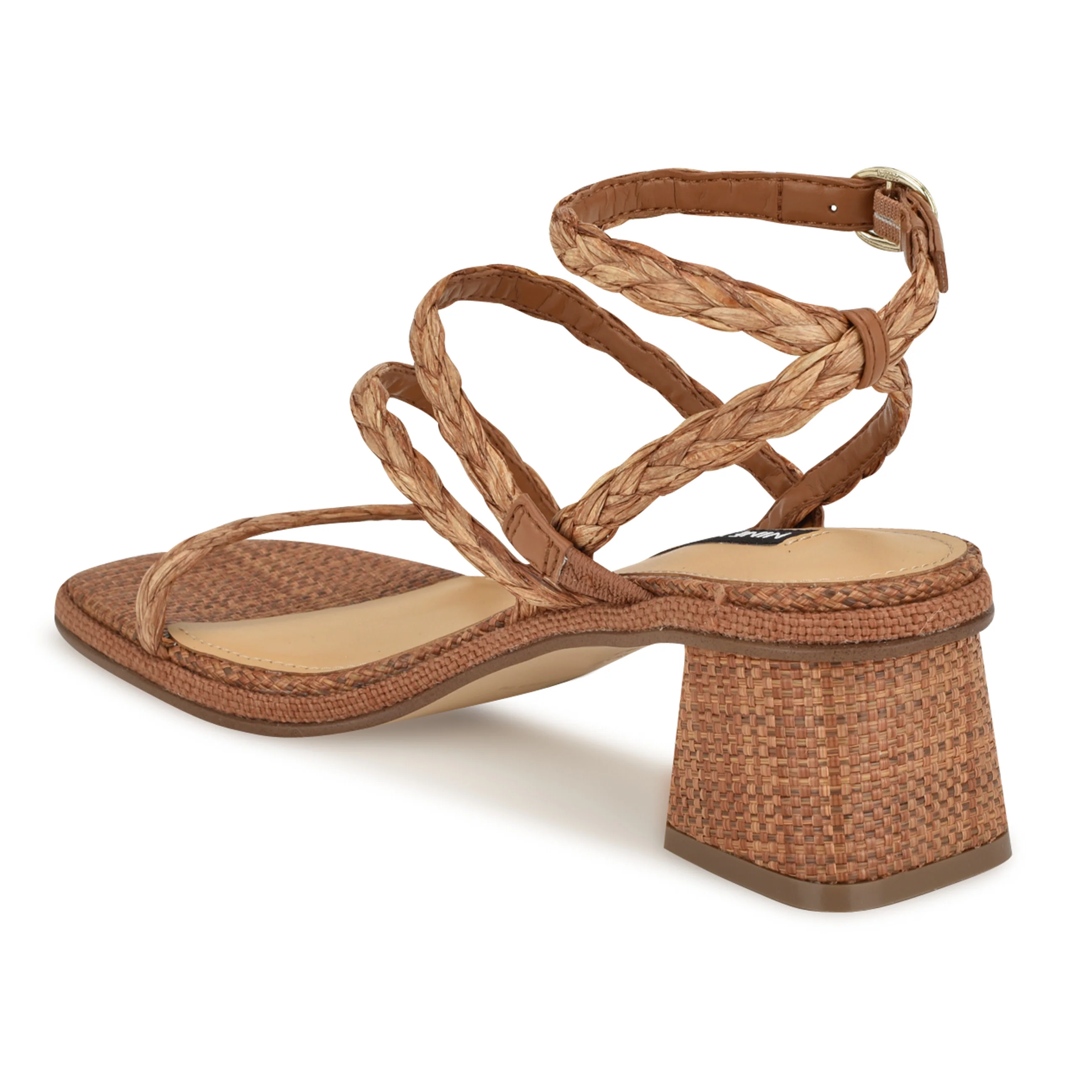 NINE WEST EMOLLY3 DK BROWN237/QY AUG/31WOVEN RAF - Image 3