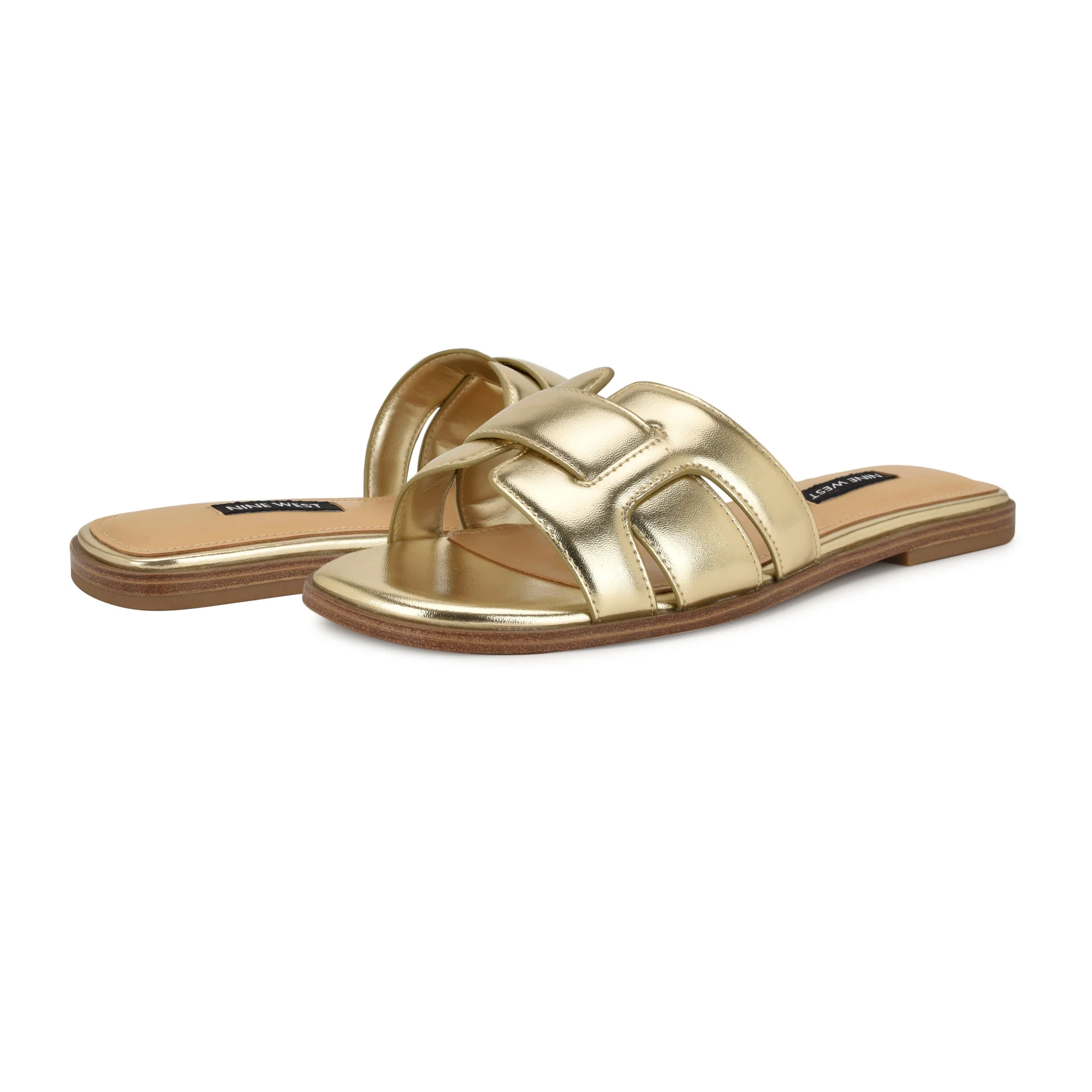 NINE WEST GERMANI10 PLATINO/LAMINATO SOFT PU WITH - Image 6