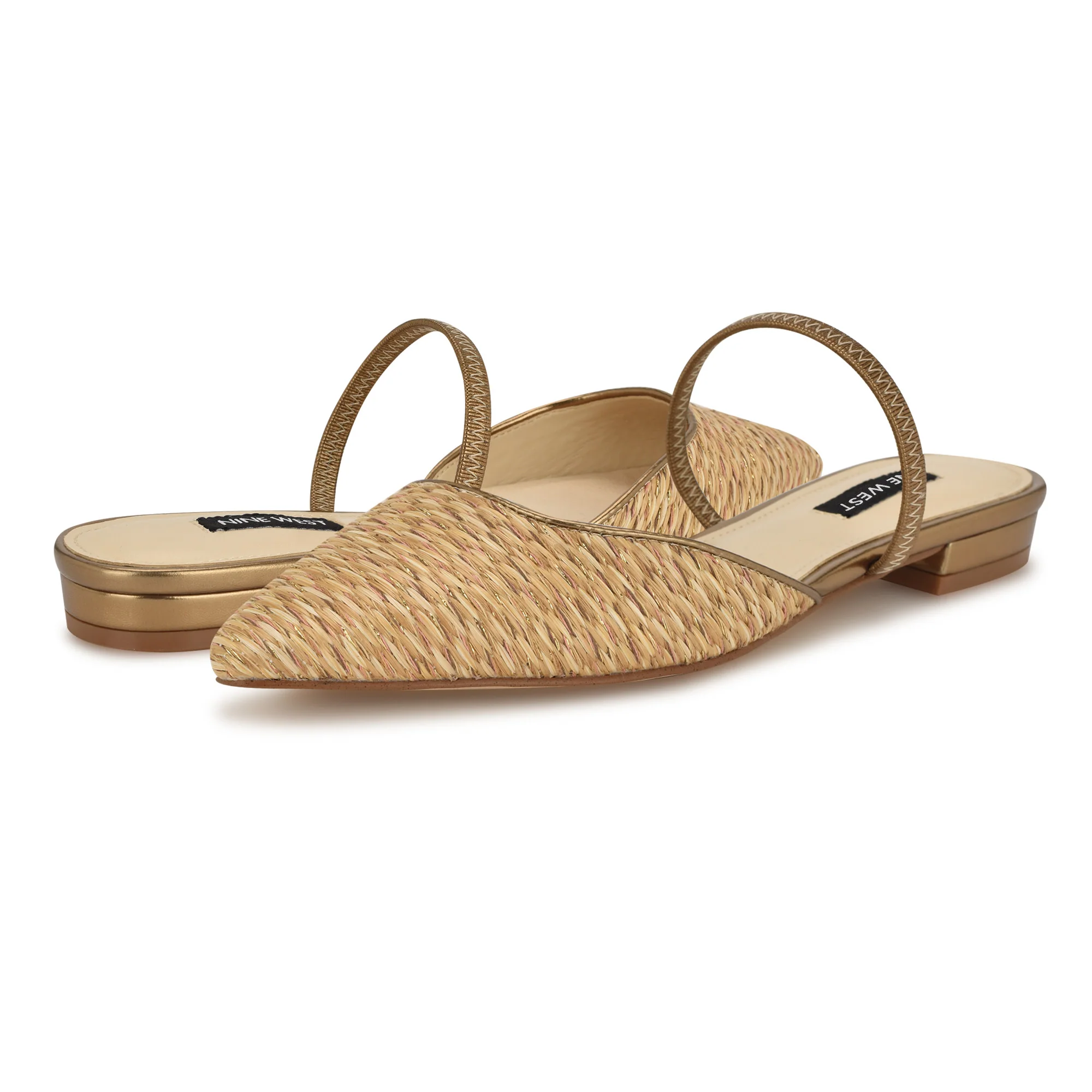 NINE WEST GORGAP2 NATURAL91255/BRONZE34/METALLIC - Image 6