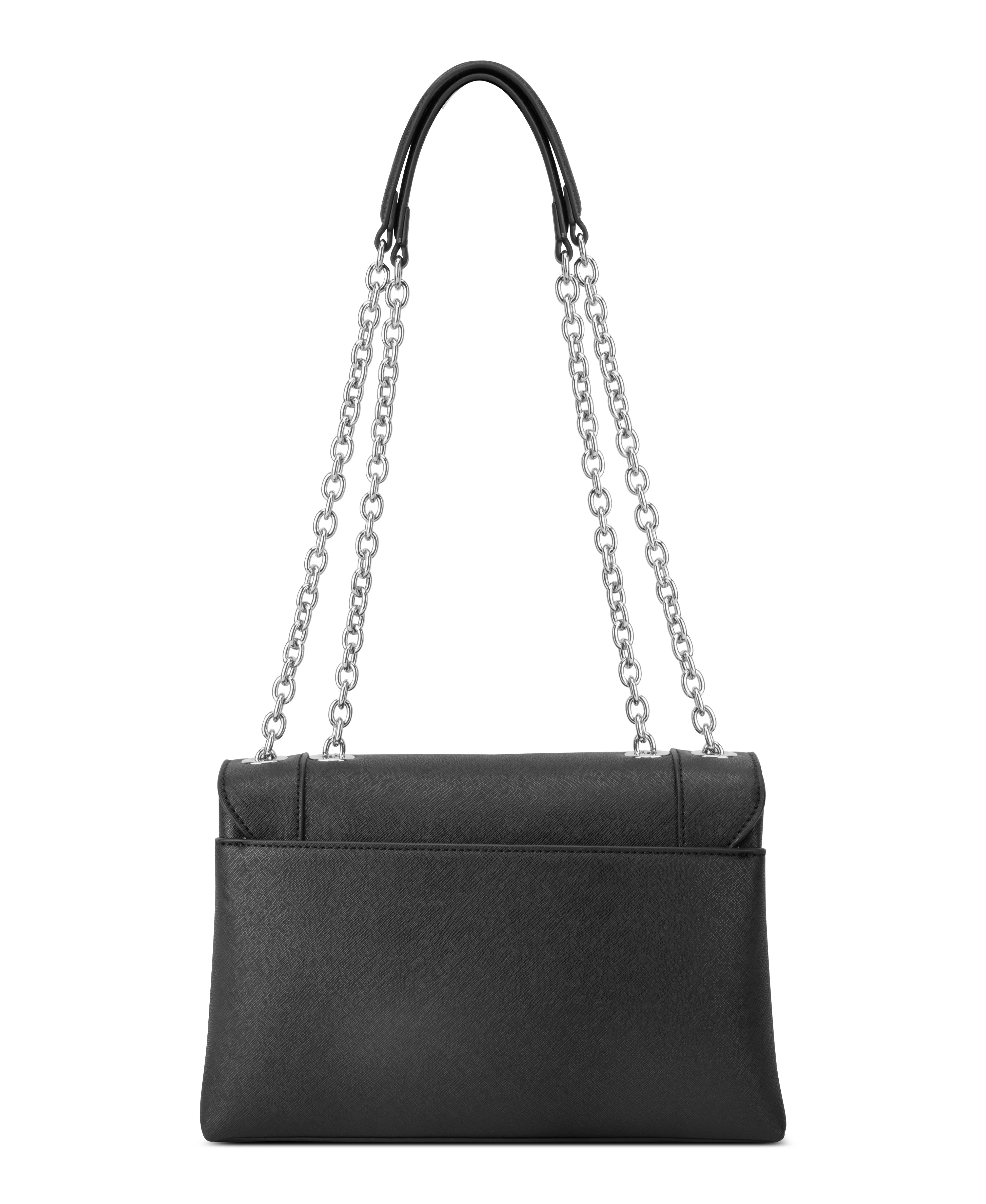 Nine West Handbags ANNICA CONVERTIBLE XBODY FLAP BLACK - Image 3