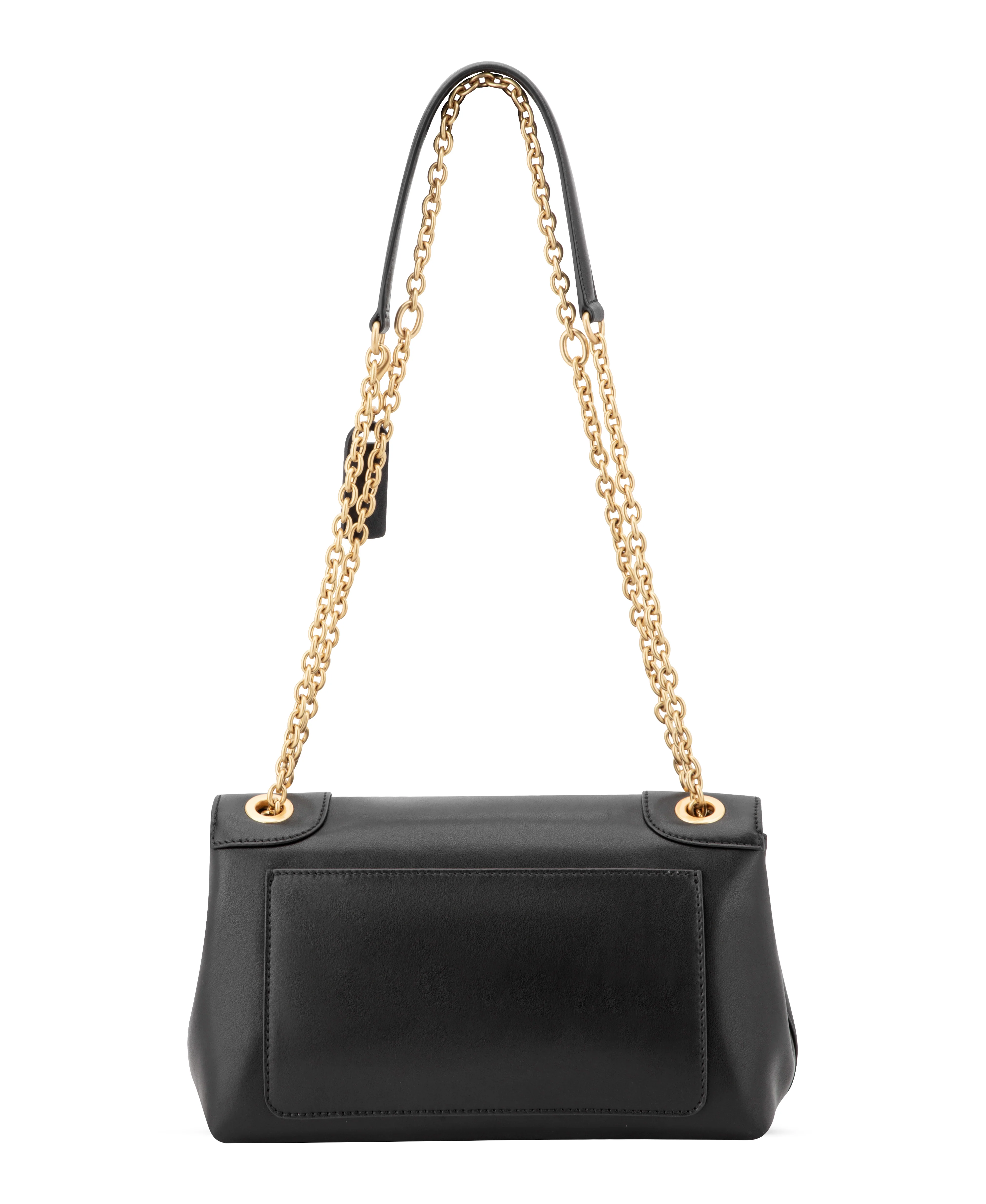 NINE WEST HANDBAGS ARPANA LEATHER CONVERTIBLE XBODY FLAP BLACK - Image 3