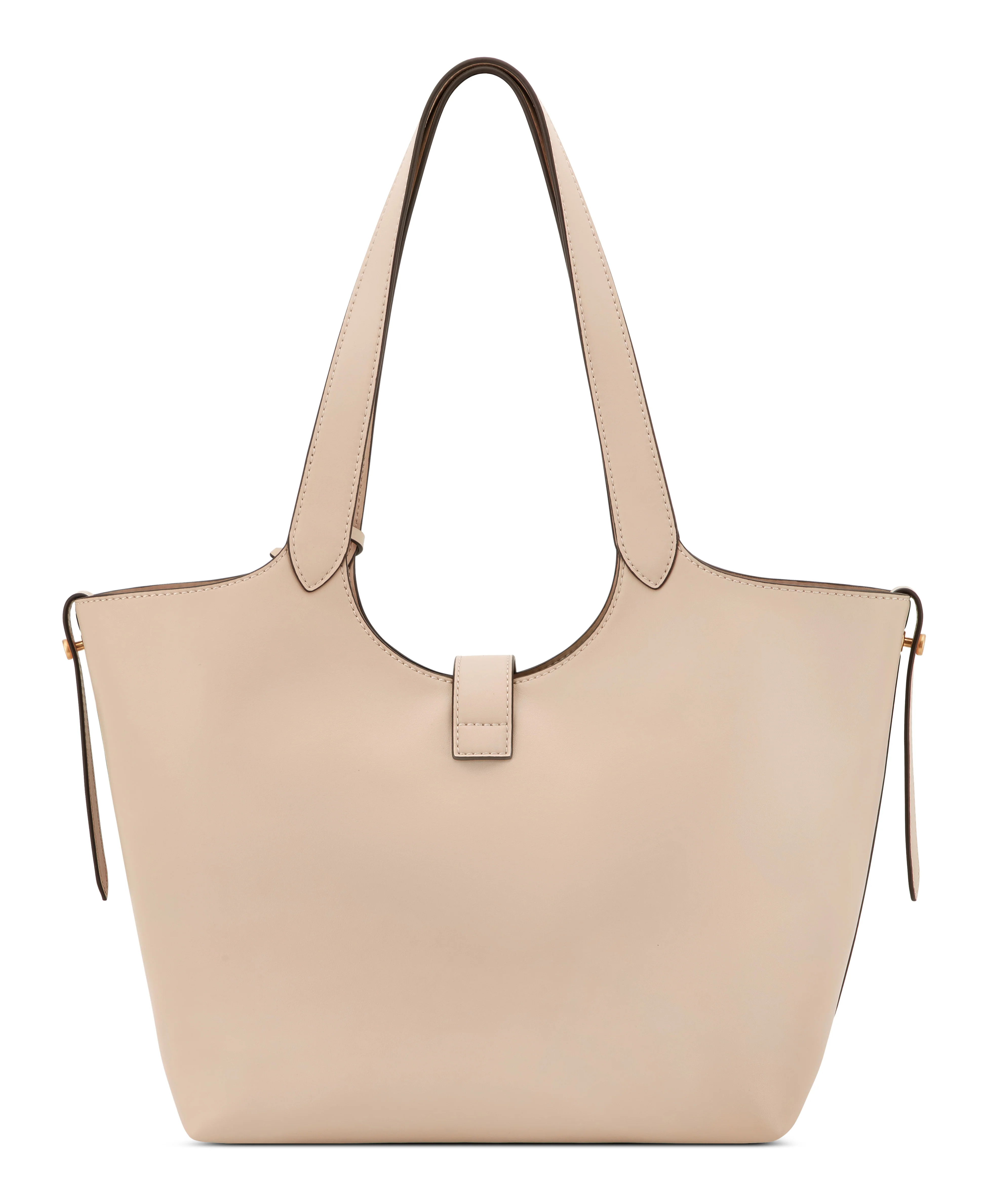 NINE WEST HANDBAGS ARPANA LEATHER TOTE FAWN - Image 3