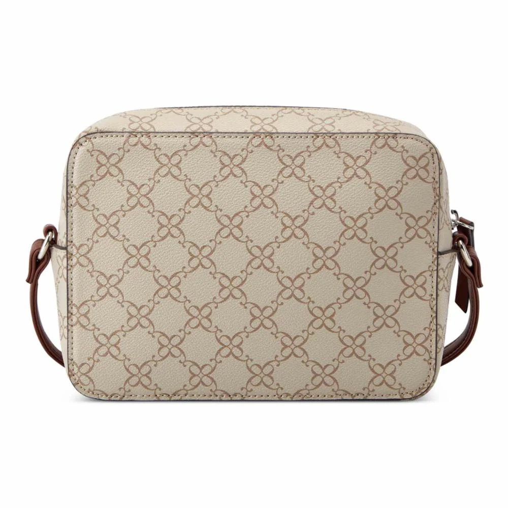 Nine West Handbags BOWIE MINI CAMERA CROSSBODY MUSHROOM LOGO/ MAHOGANY - Image 3