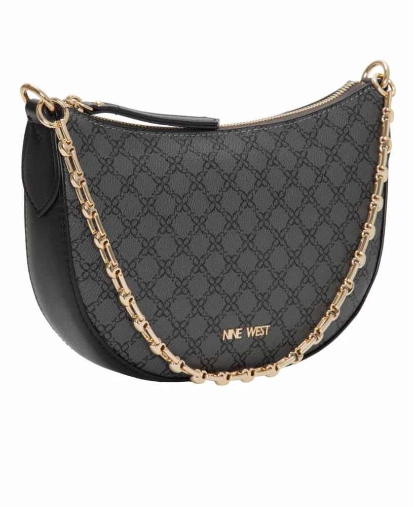 Nine West Handbags CHIRP MINI CROSSBODY BLACK LOGO - Image 2