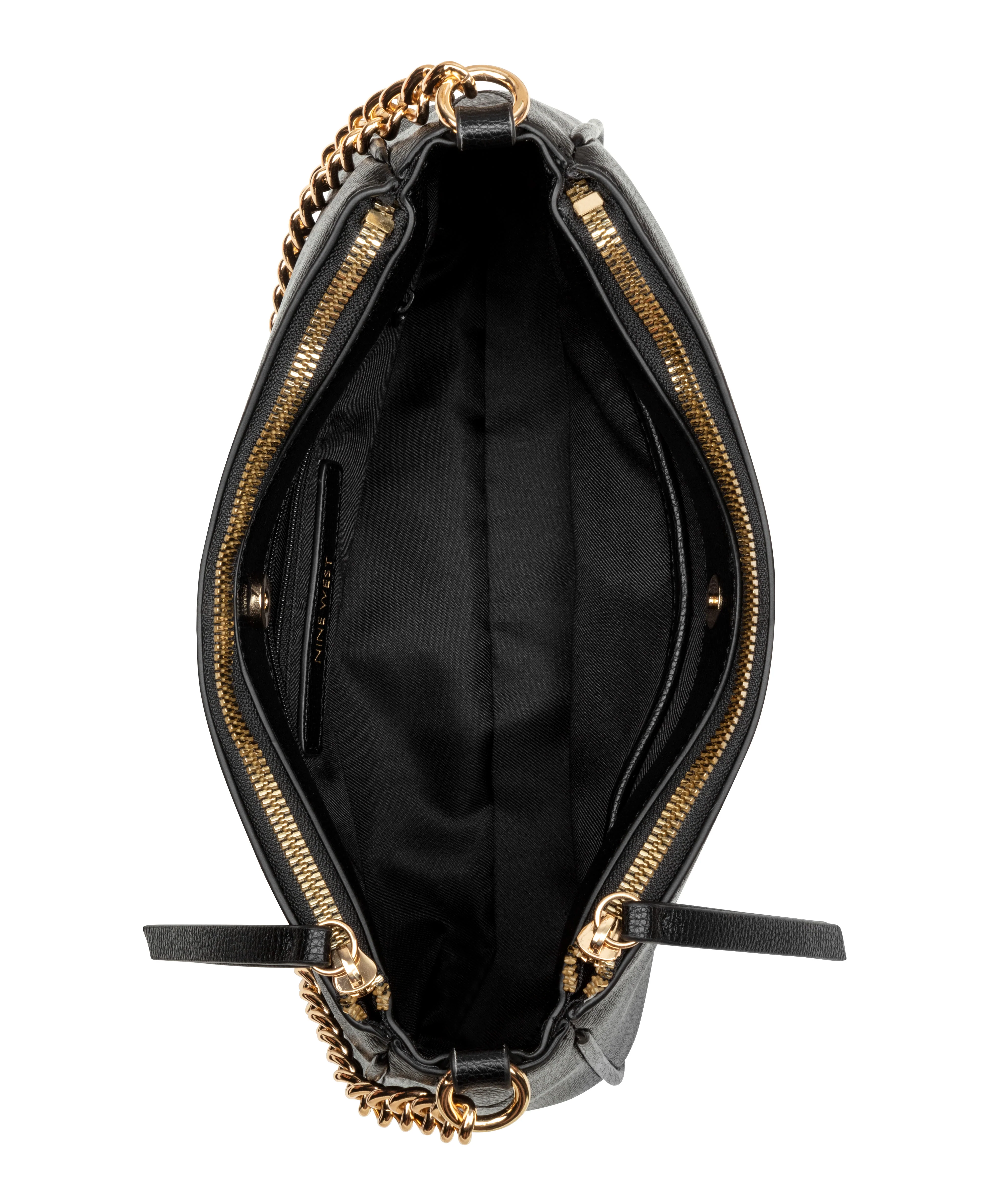 NINE WEST HANDBAGS DENZIELLE CONVERTIBLE SHOULDER BLACK - Image 4