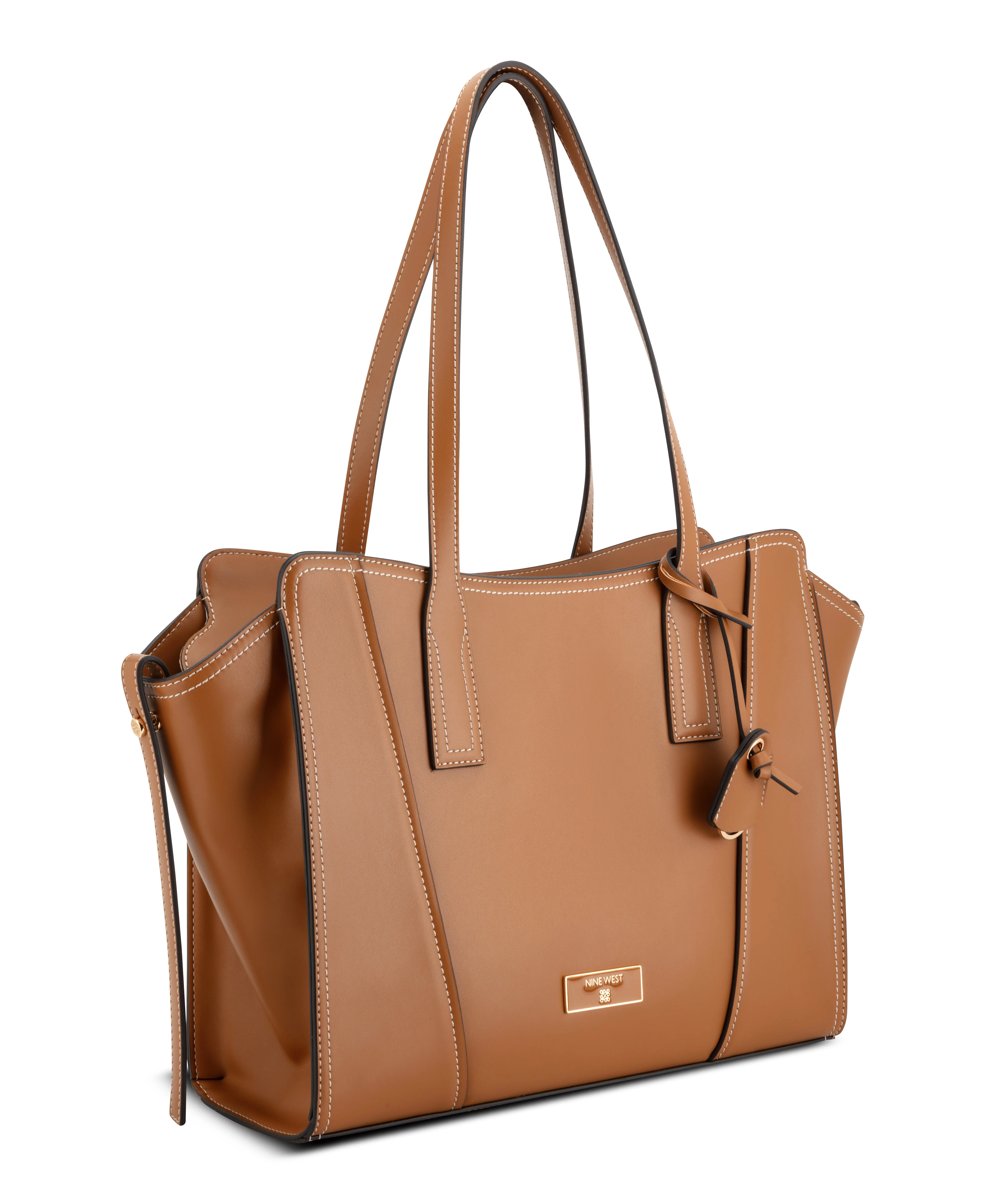 NINE WEST HANDBAGS FLEURA TOTE BRANDY - Image 2