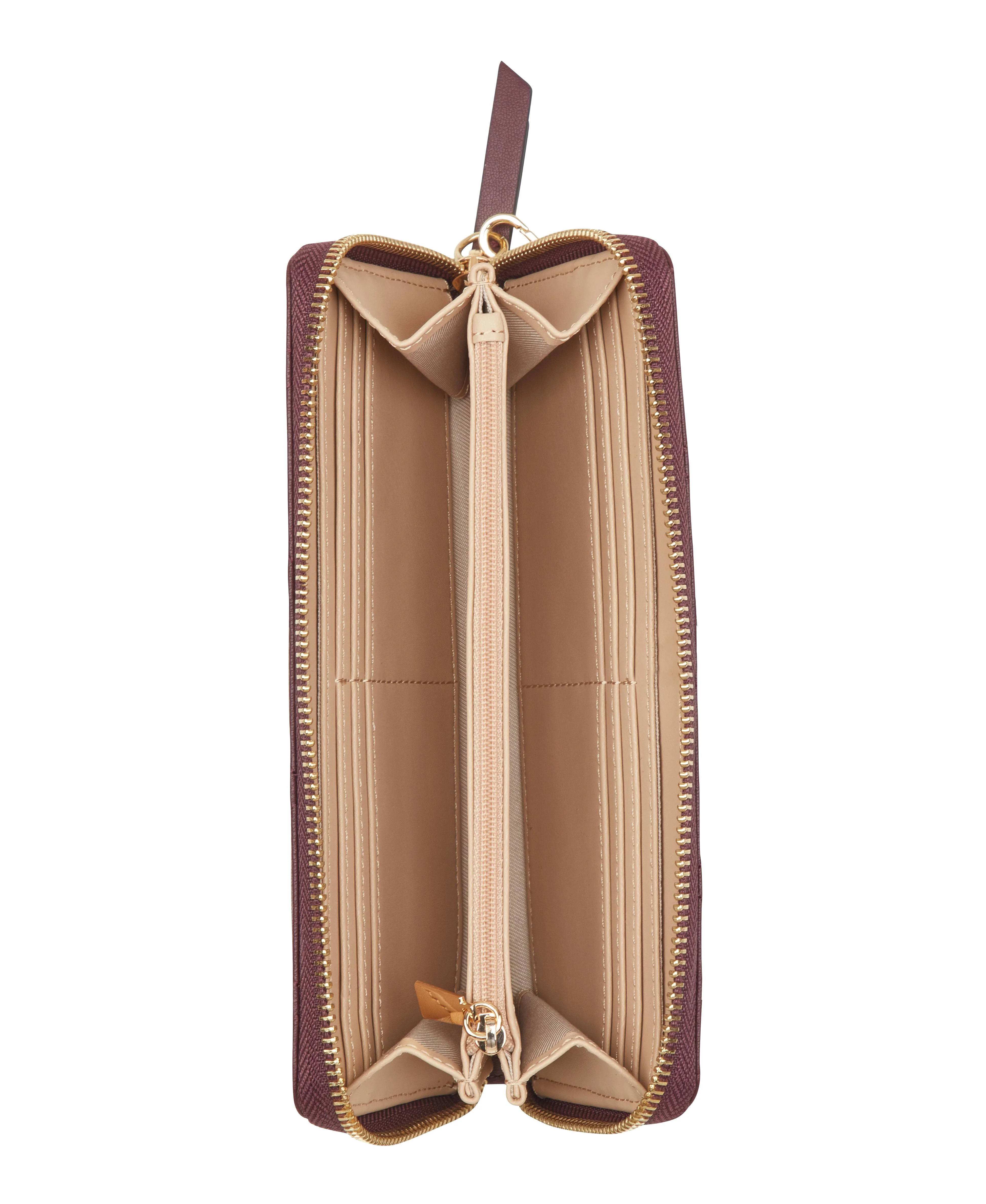 Nine West Handbags HALEEMA SLG ZIP ARND WRSLT WLT BOYSENBERRY - Image 4