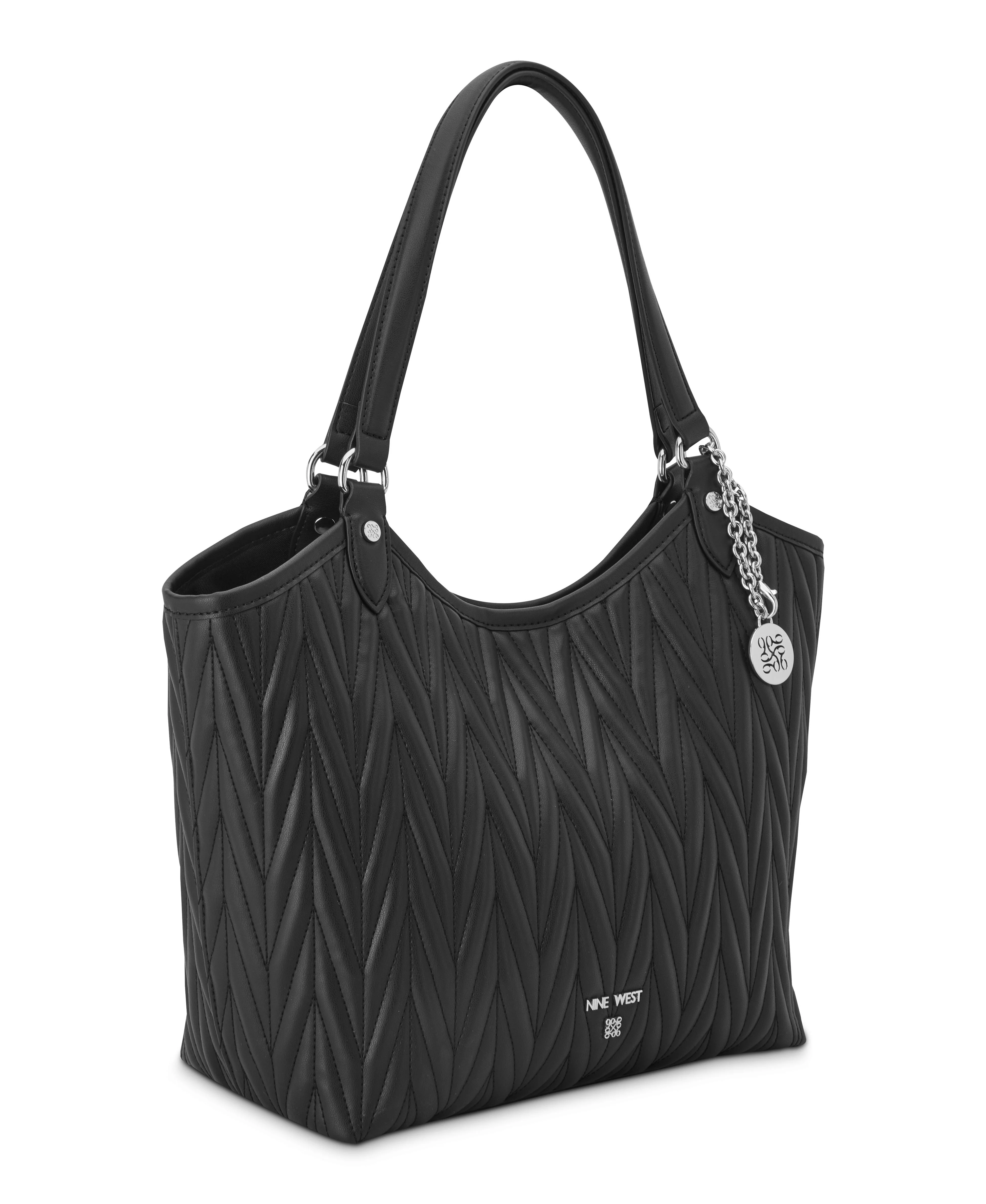 Nine West Handbags JASLEE 2 IN 1 TOTE BLACK - Image 2