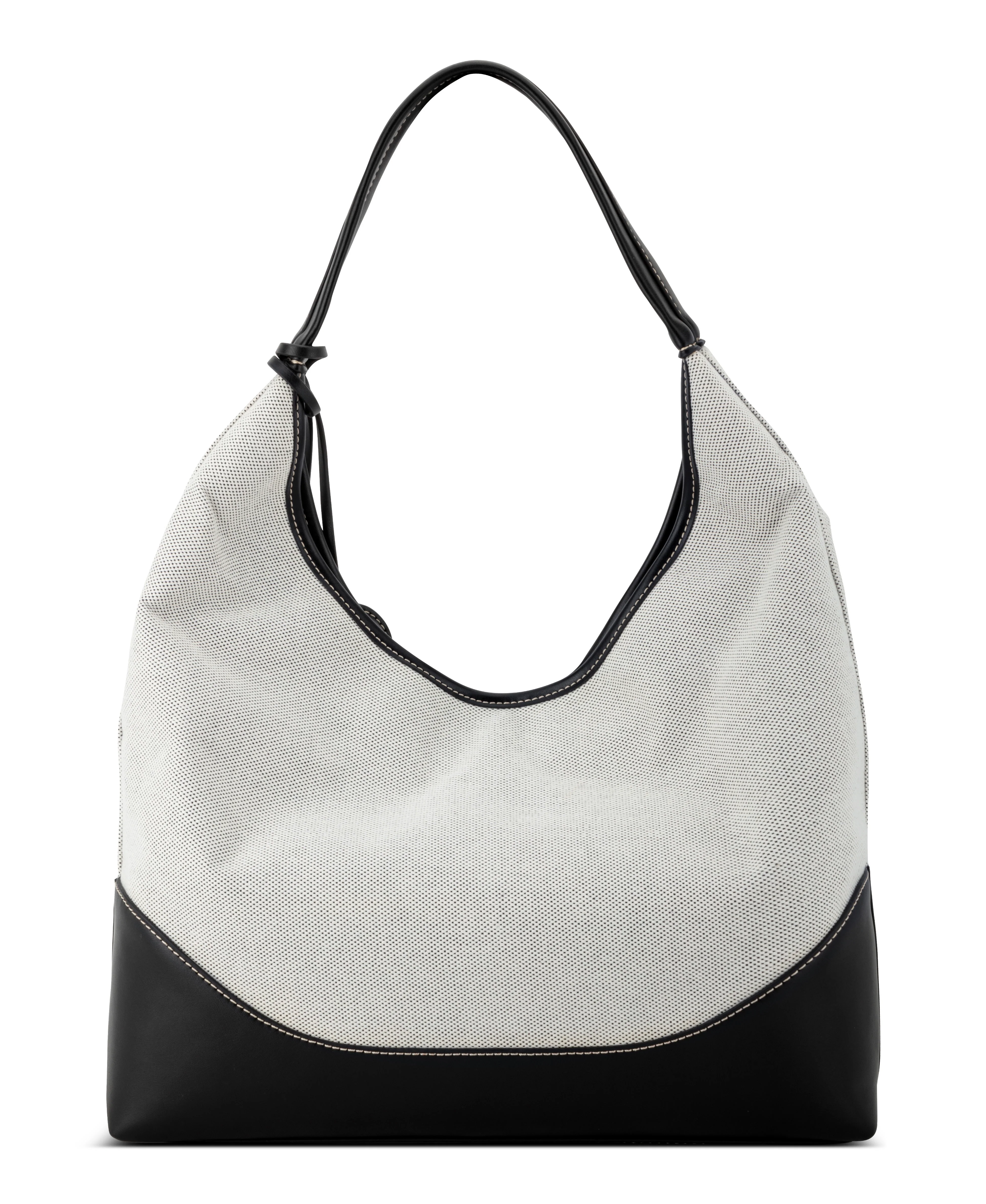 NINE WEST HANDBAGS KEYLEE HOBO NATURAL/BLACK - Image 3