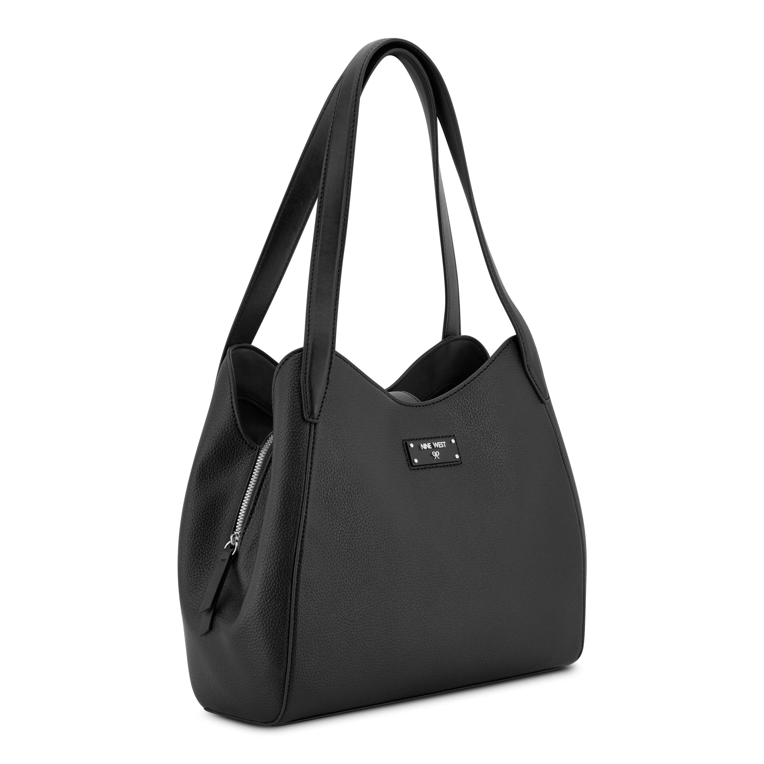 Nine West Handbags KITT 3 COMP CARRYALL BLACK - Image 3