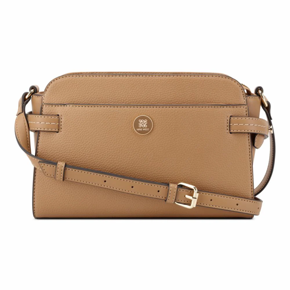 Nine West Handbags NAMI CROSSBODY DARK CAMEL