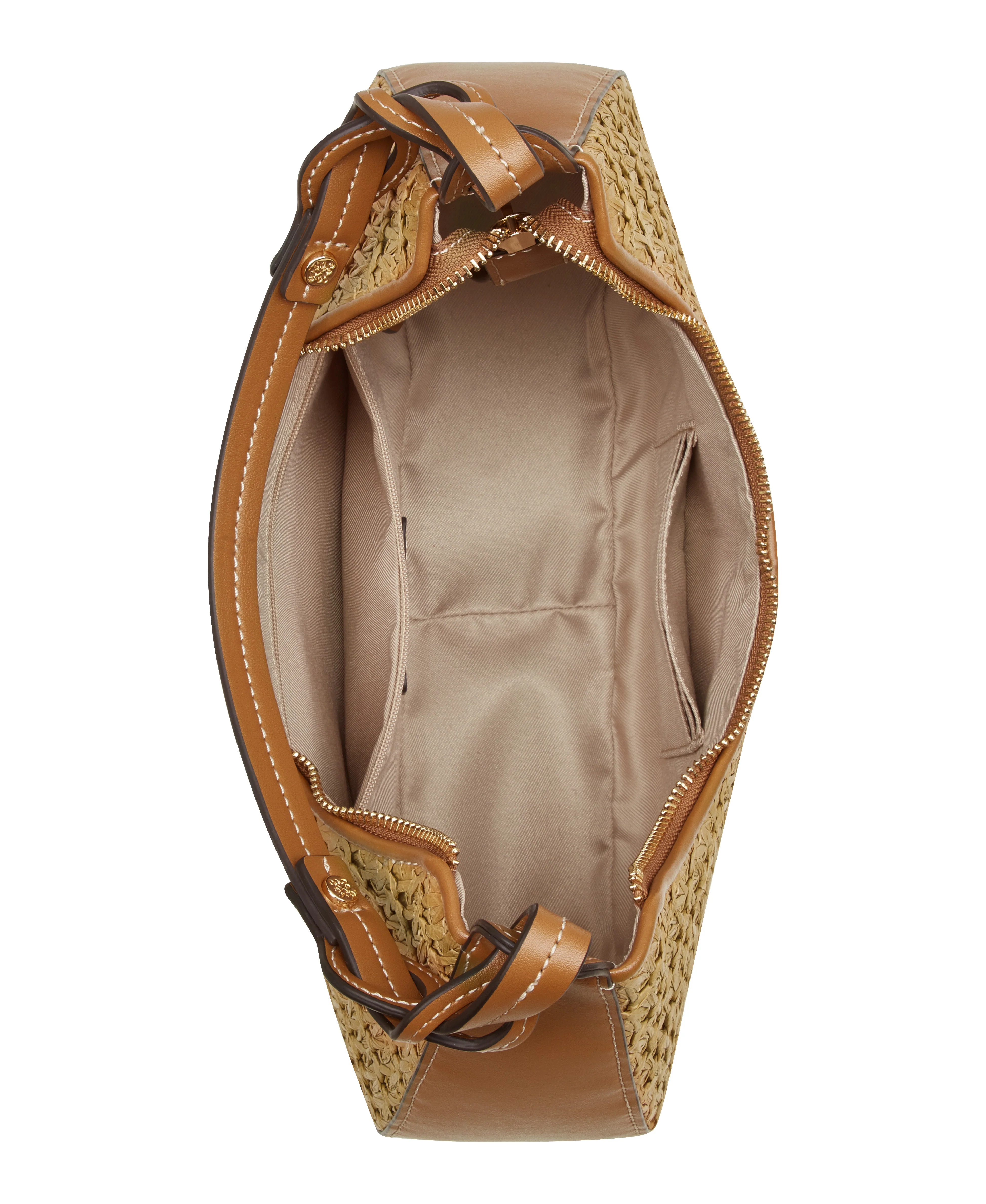 NINE WEST HANDBAGS NEFI SHOULDER BAG NATURAL/BRANDY - Image 4