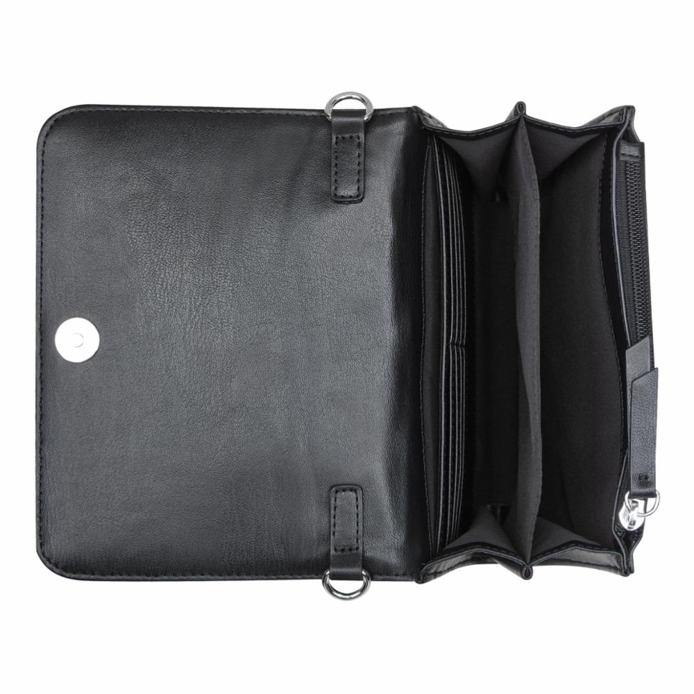 Nine West Handbags QUINTA SLG LRG CLUTCH ORGANZER BLACK - Image 4