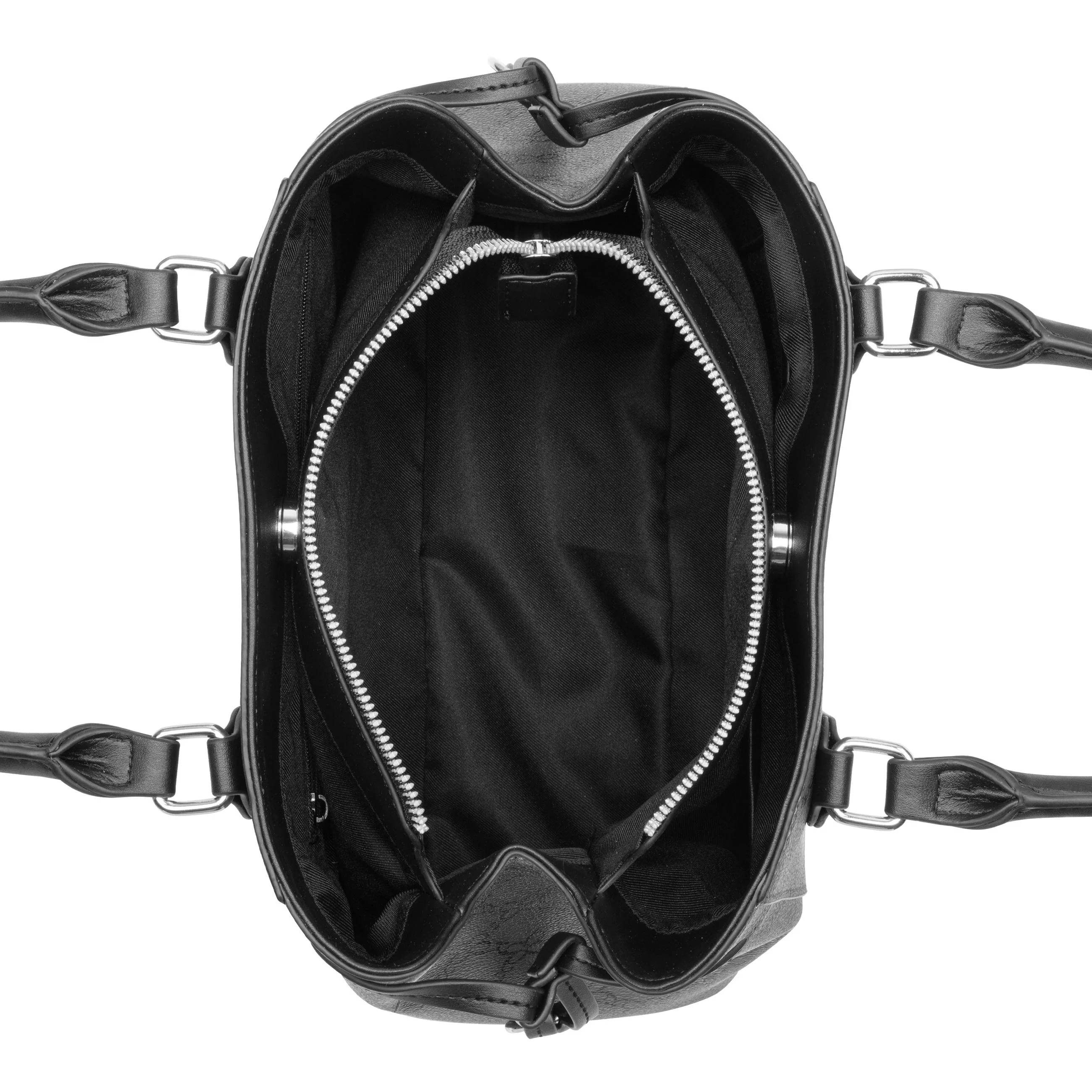 Nine West Handbags RADLEIGH SATCHEL JET BLACK LOGO - Image 4