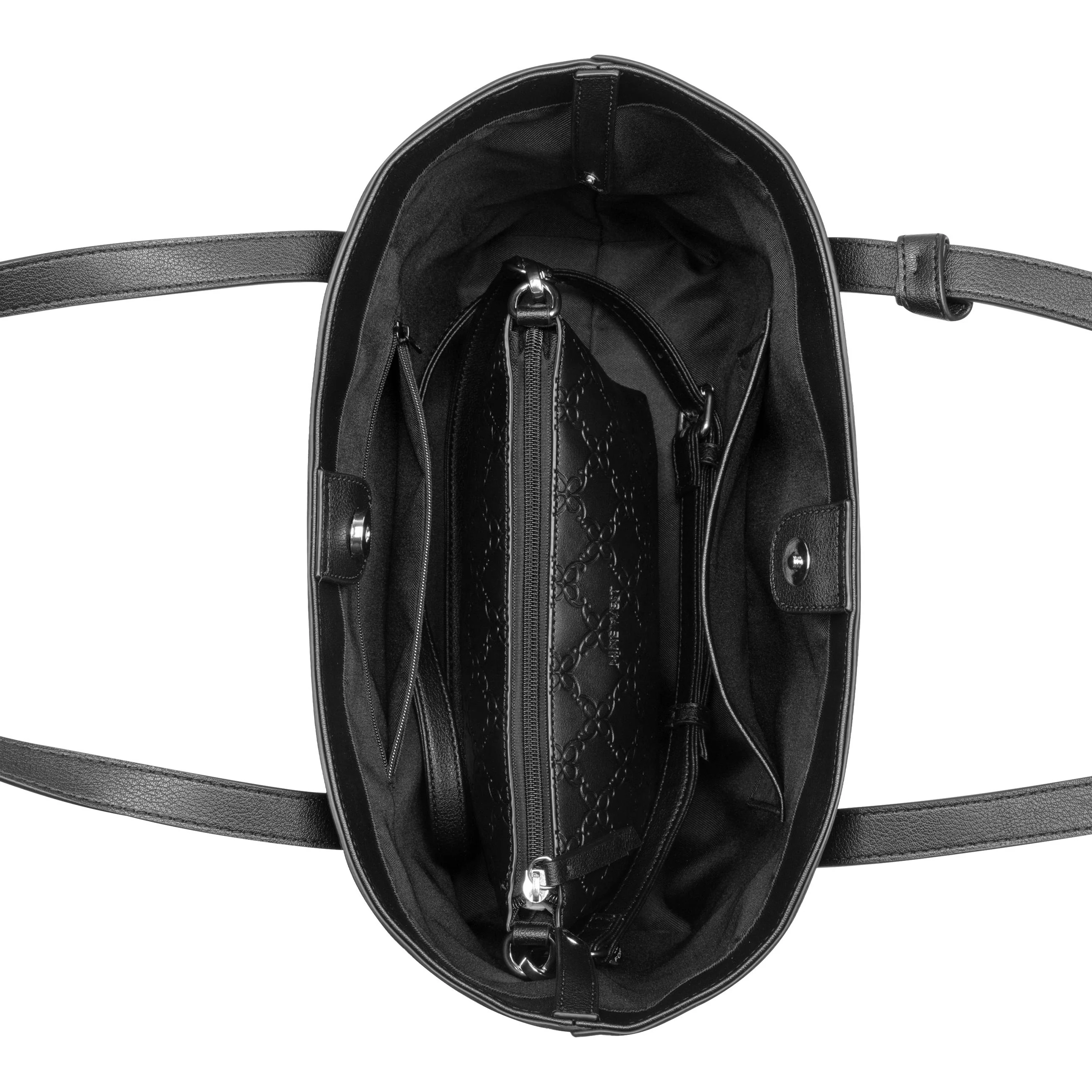Nine West Handbags RUTHIE 3 COMP CARRYALL BLACK - Image 4