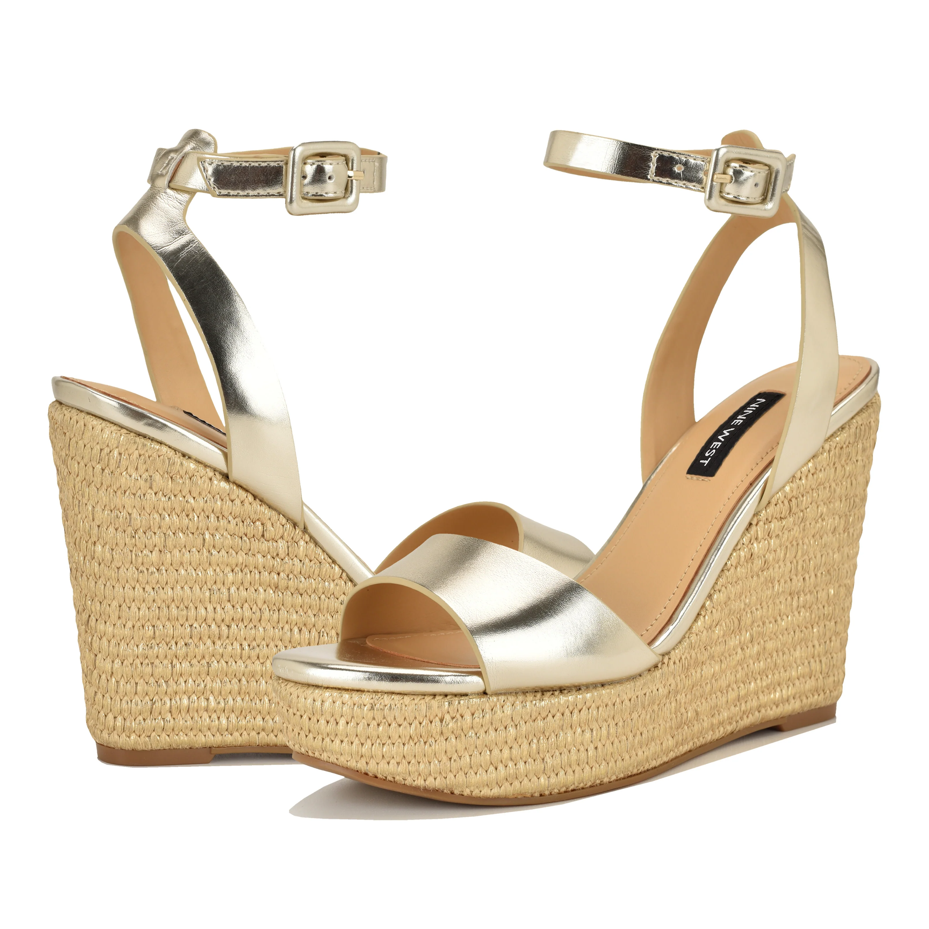 NINE WEST HANLOW3 PLATINO/METALLIC BURNISHED CAL - Image 7