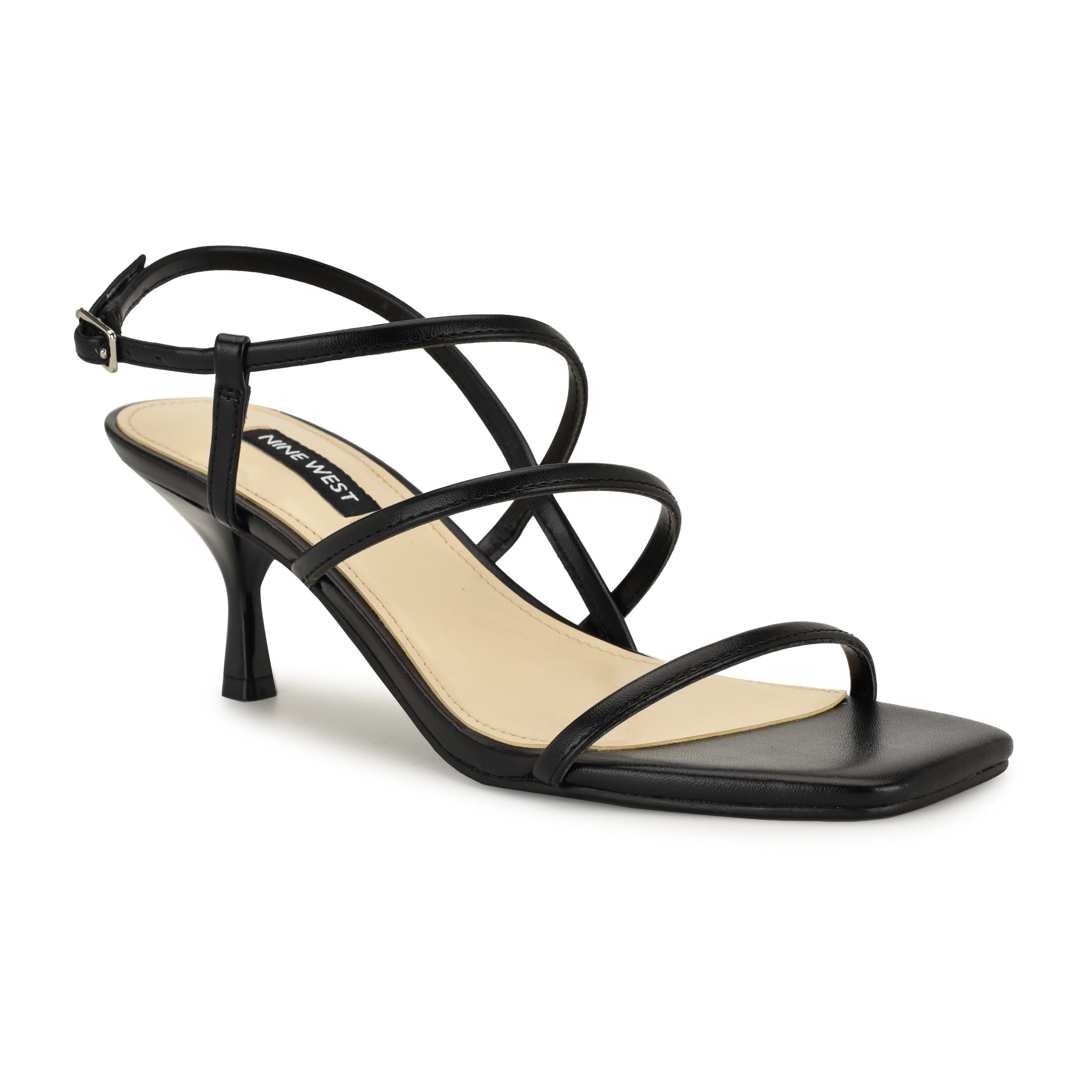 NINE WEST HINDY3 BLACK/SHINY SUPER NAPPA PU - Image 2