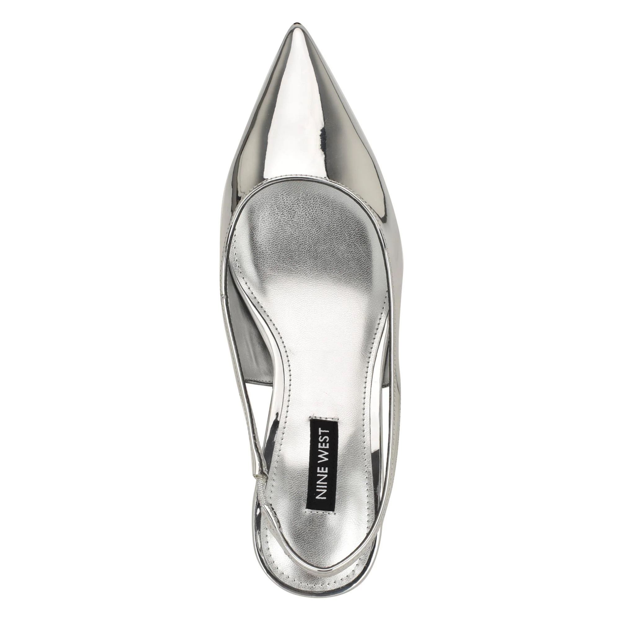 Nine West HUNNY3 SILVER02/SUPERIOR MIRROR PU CM - Image 4