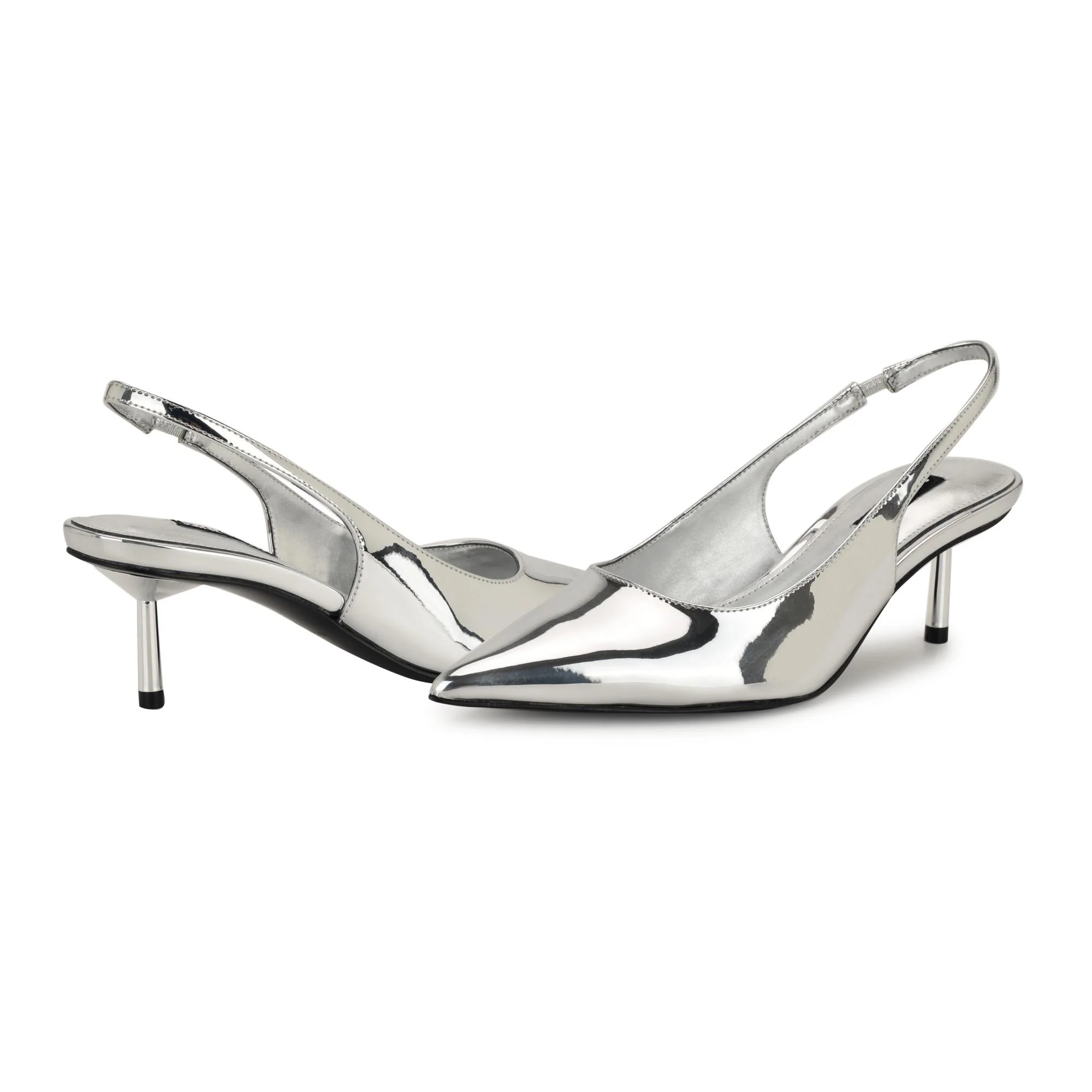 Nine West HUNNY3 SILVER02/SUPERIOR MIRROR PU CM - Image 6