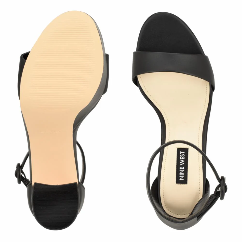 Nine West IVANA3 BLACK SUPER NAPPA PU - Image 5