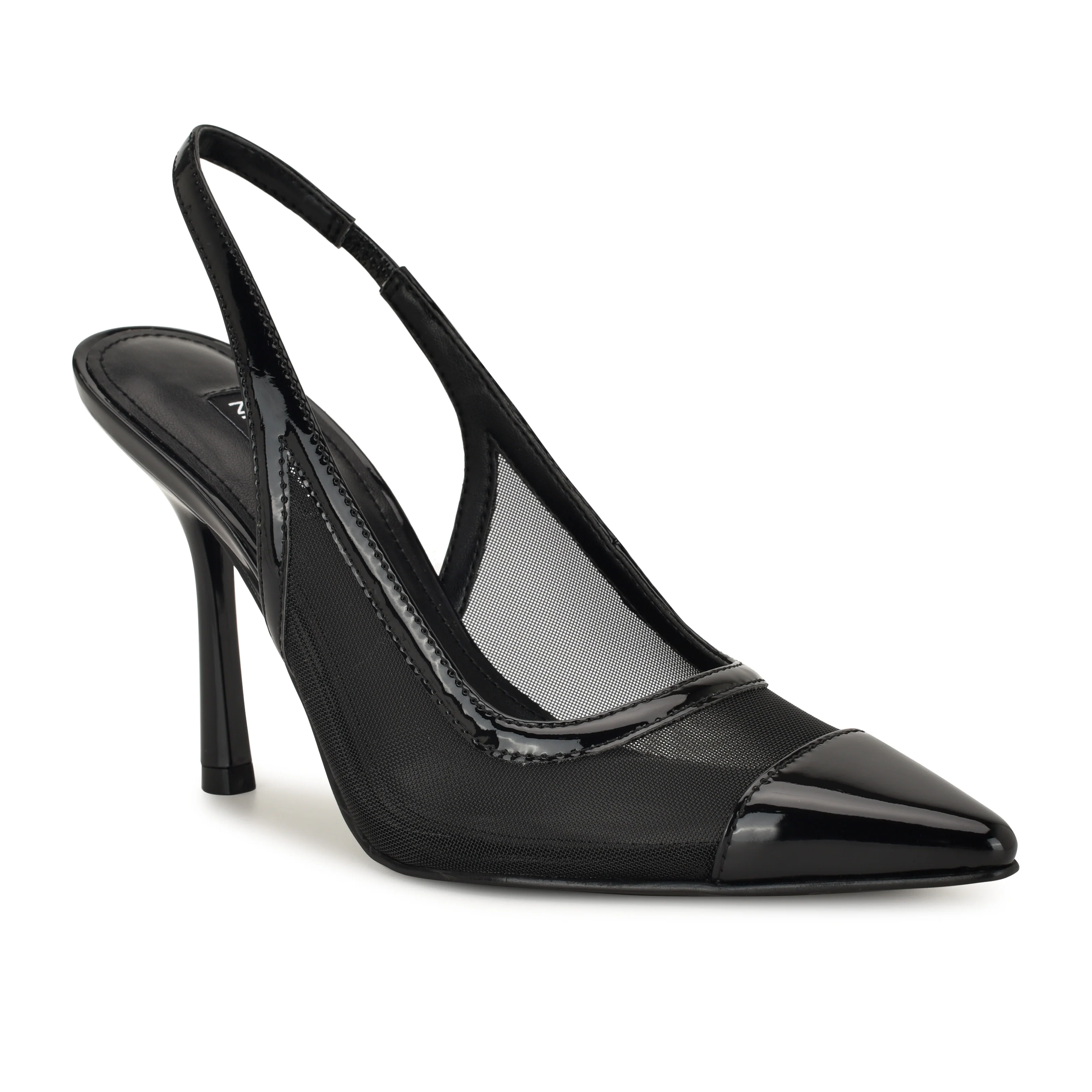 NINE WEST JERMAIN2 BLACK/NERO/FINE MESH/PREMIERE - Image 2