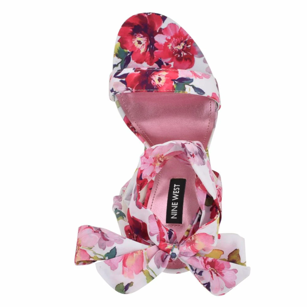 Nine West KELSIE2 PINK MULTI/TEA PARTY FLORAL ON - Image 4