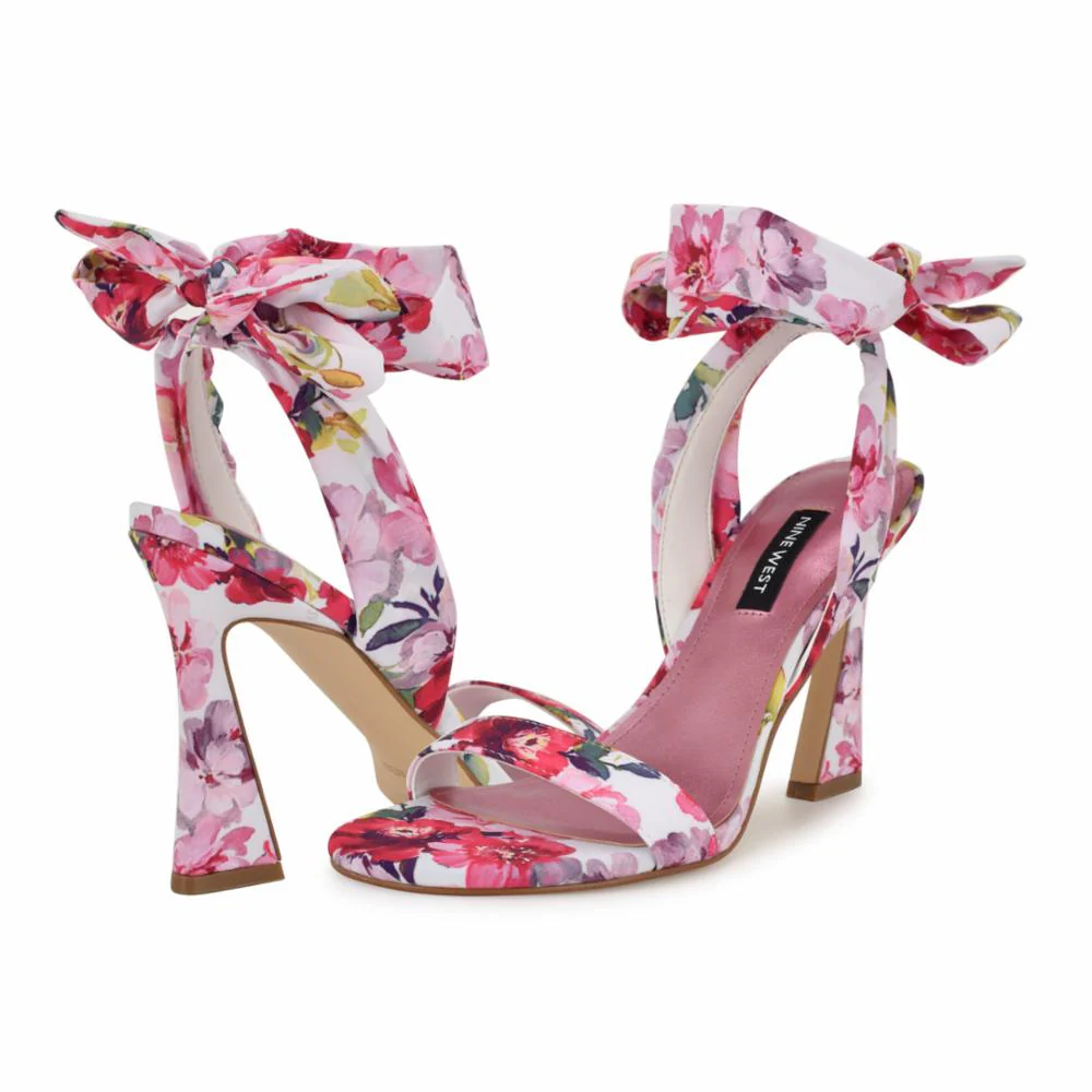 Nine West KELSIE2 PINK MULTI/TEA PARTY FLORAL ON - Image 6