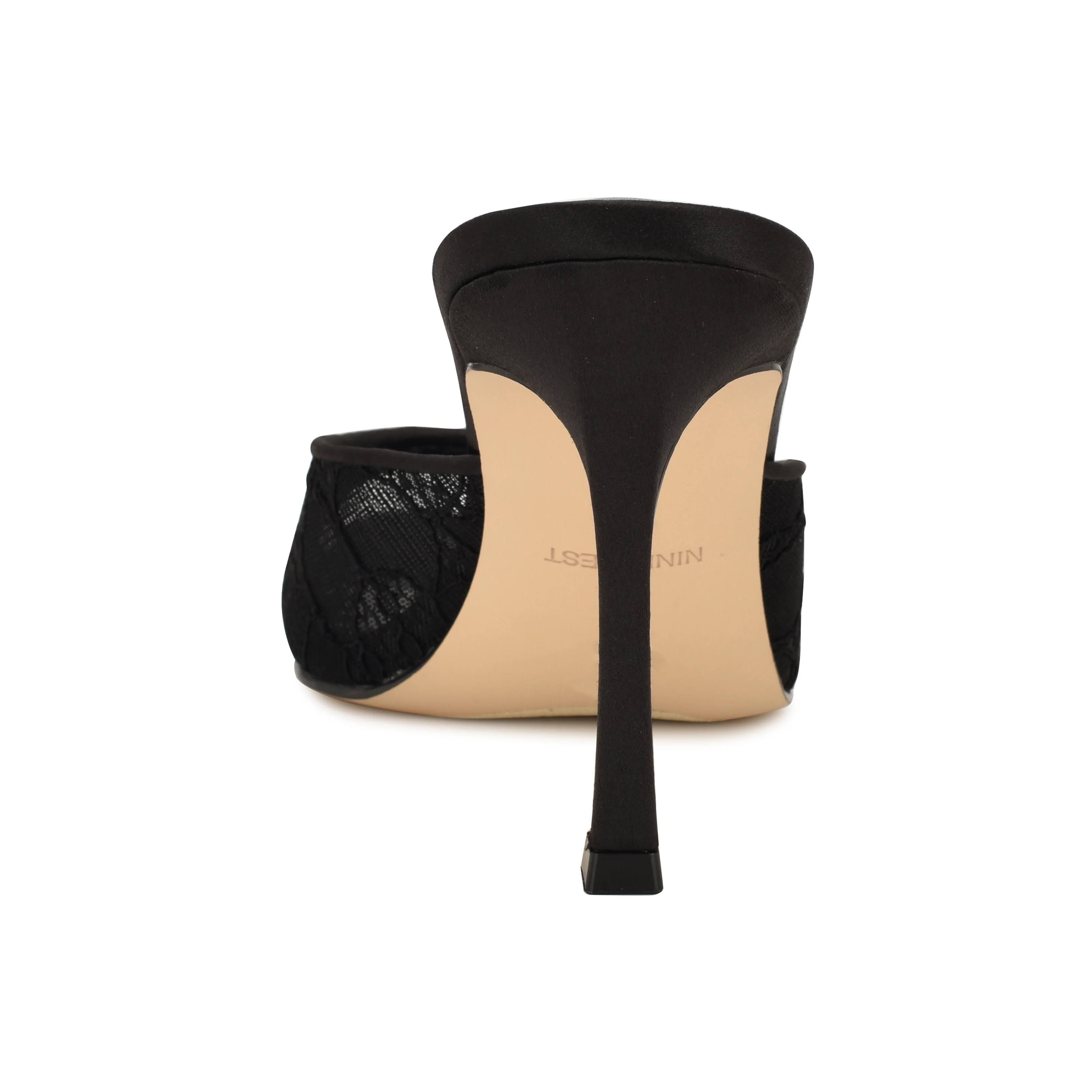 NINE WEST KISCOP2 BLACK BLACK/BLACK/LACE MESH HN - Image 3
