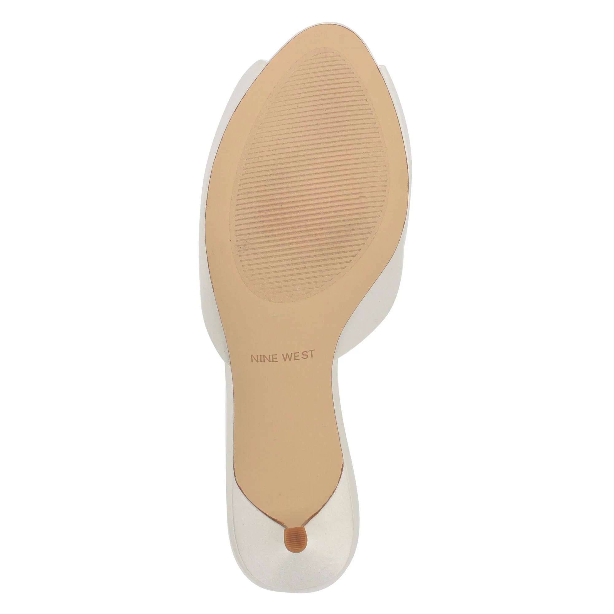 Nine West LUVLIE7 WHITE/ELEGANT LUX SATIN VF - Image 5