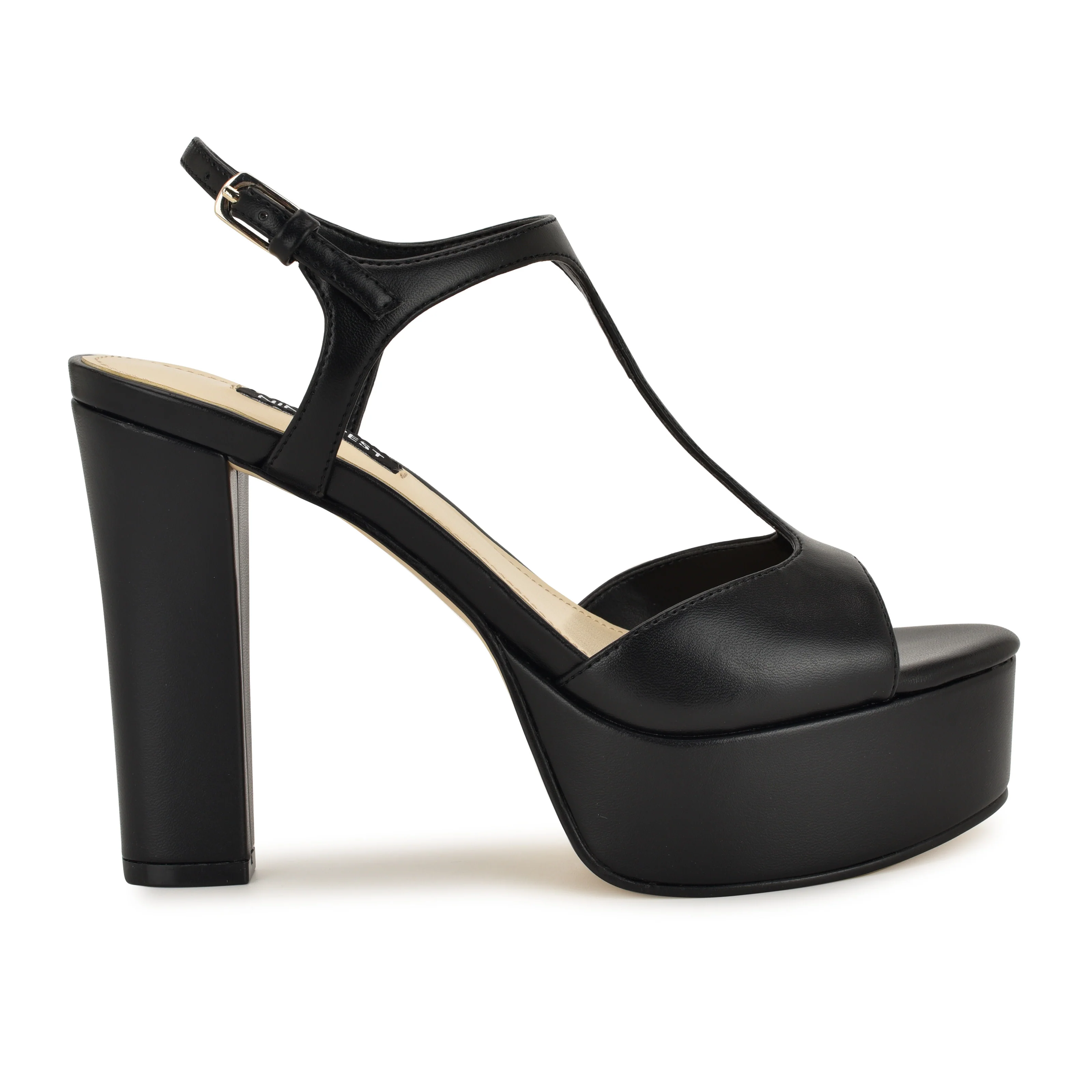 NINE WEST NAINI3 BLACK/SUPER NAPPA PU