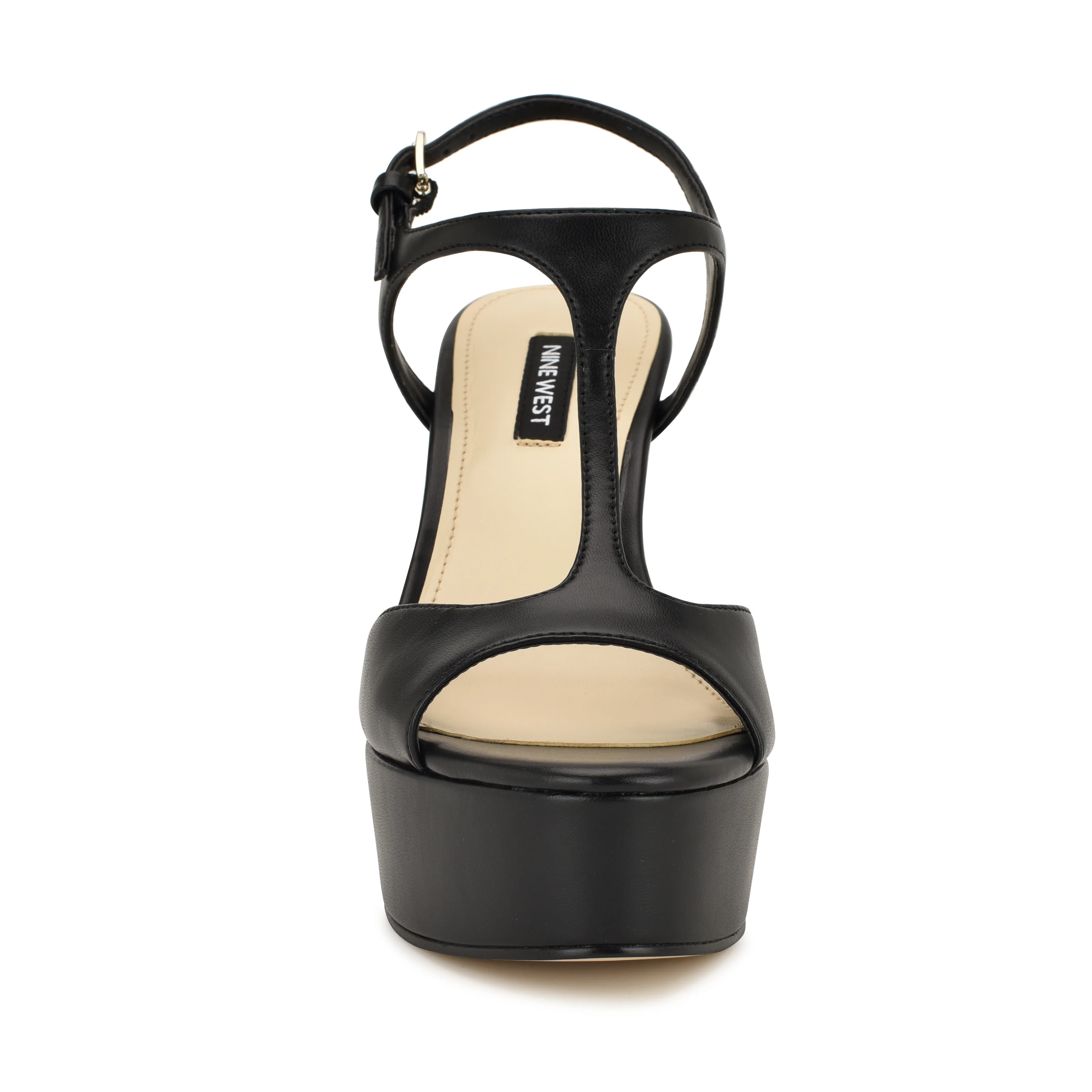 NINE WEST NAINI3 BLACK/SUPER NAPPA PU - Image 4