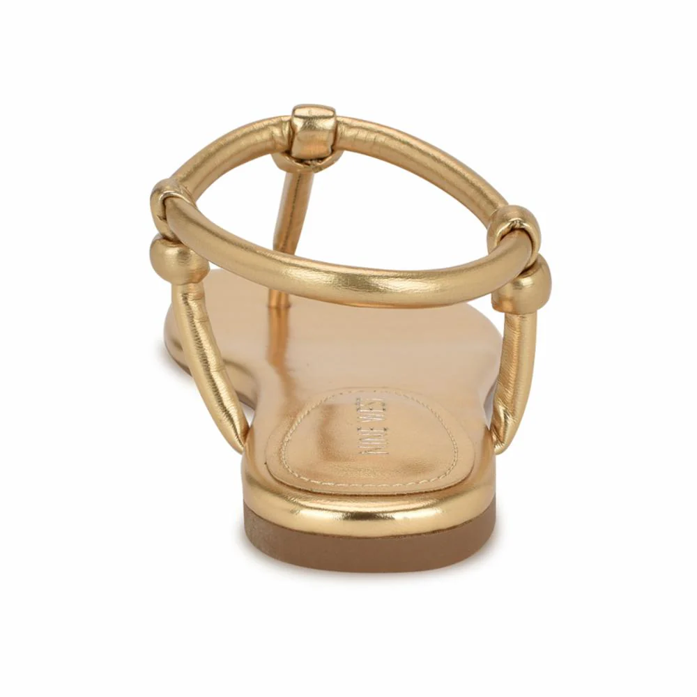 Nine West NORTNY3 GOLD91214/METALLIC SOFT GRAIN - Image 3