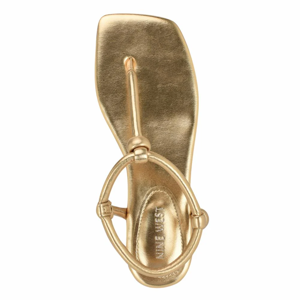 Nine West NORTNY3 GOLD91214/METALLIC SOFT GRAIN - Image 4