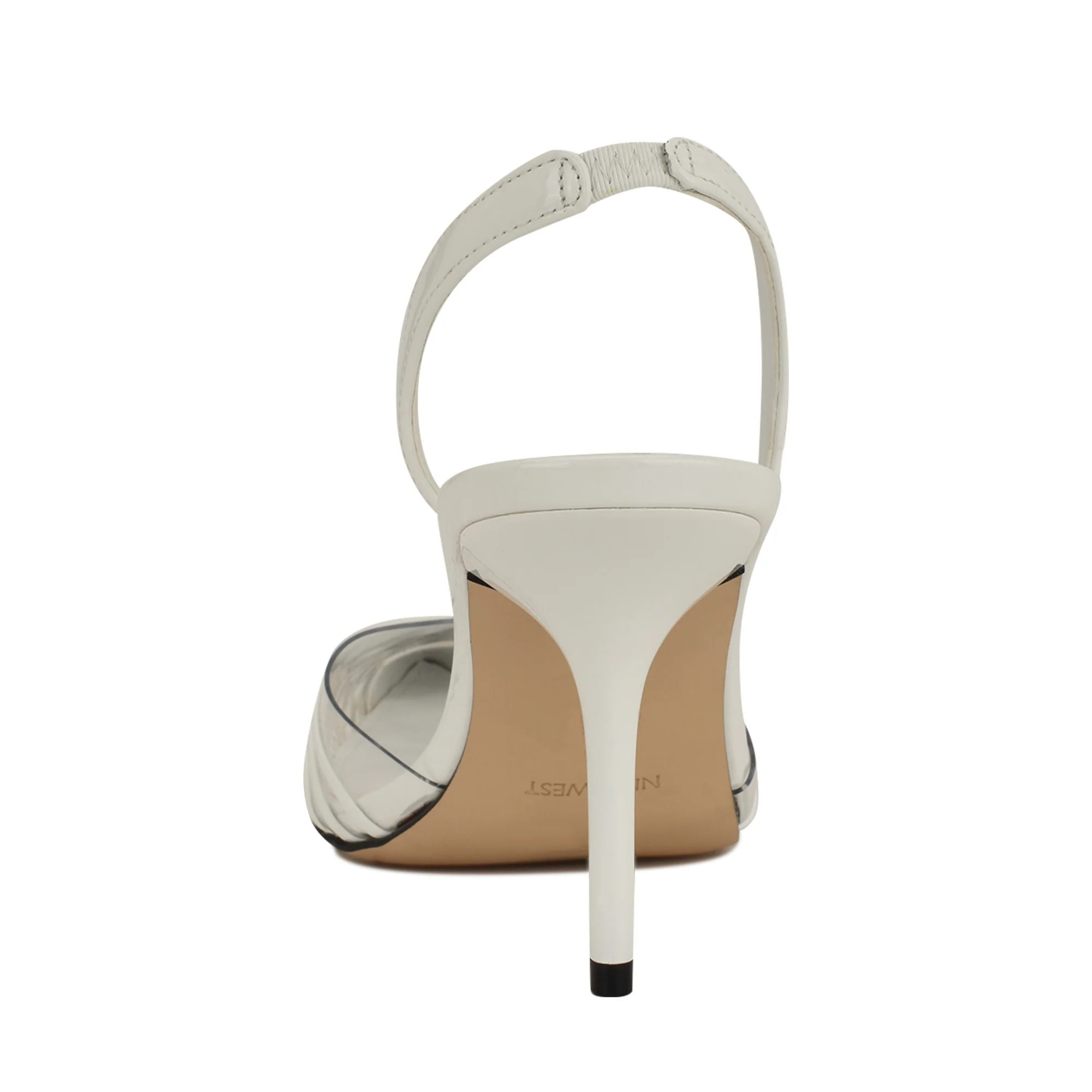 NINE WEST PEMMA3 WHITE NW/CLEAR/PREMIERE MUST L - Image 3