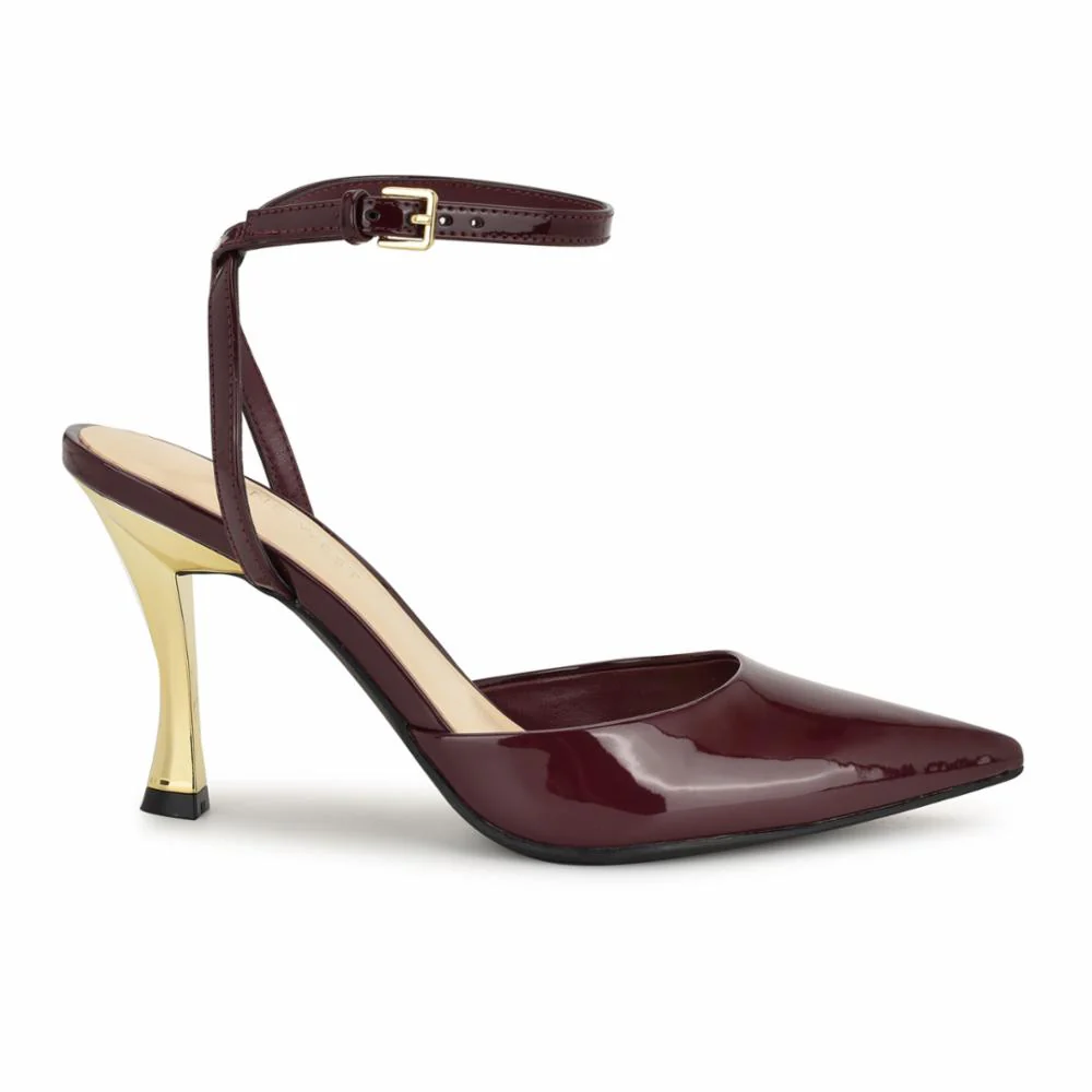 Nine West PLADA3_R CHERRY-TN/JC PATENT PU