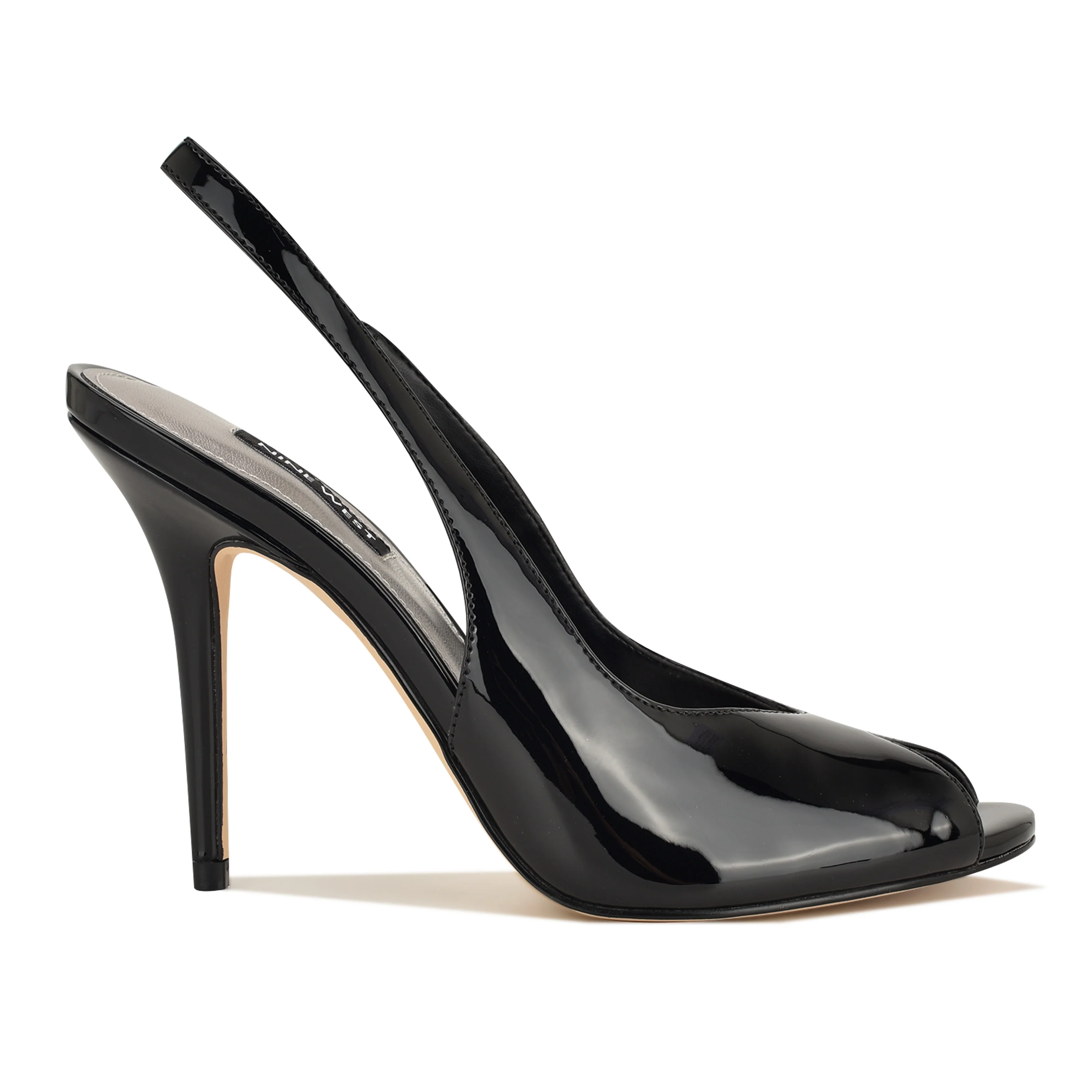 NINE WEST PRETTA3 BLACK/SLEEK PATENT PU